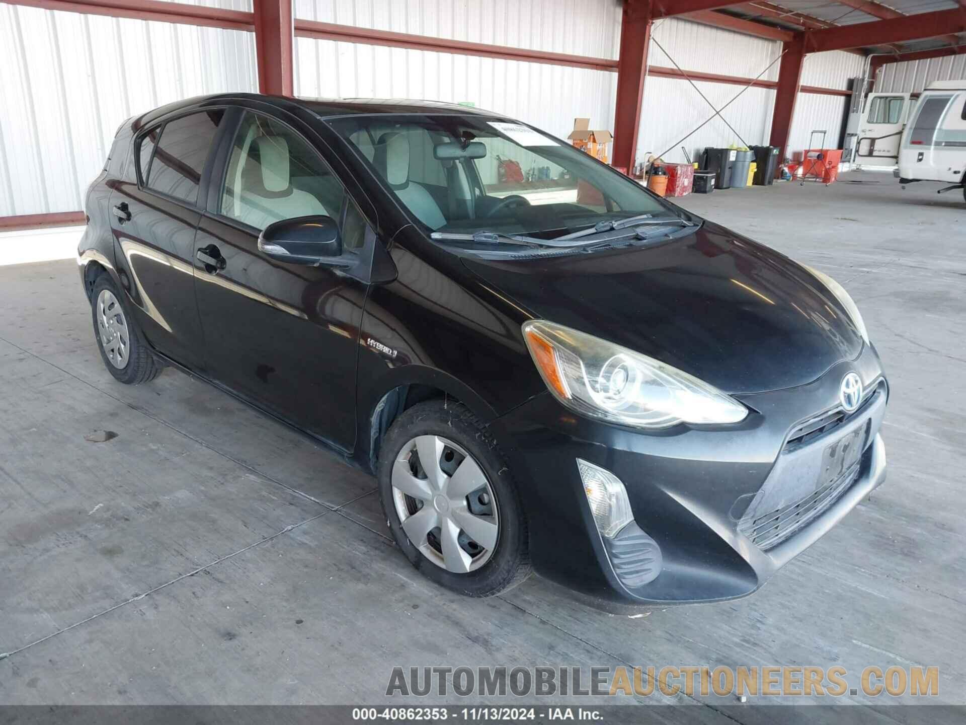 JTDKDTB33G1122720 TOYOTA PRIUS C 2016