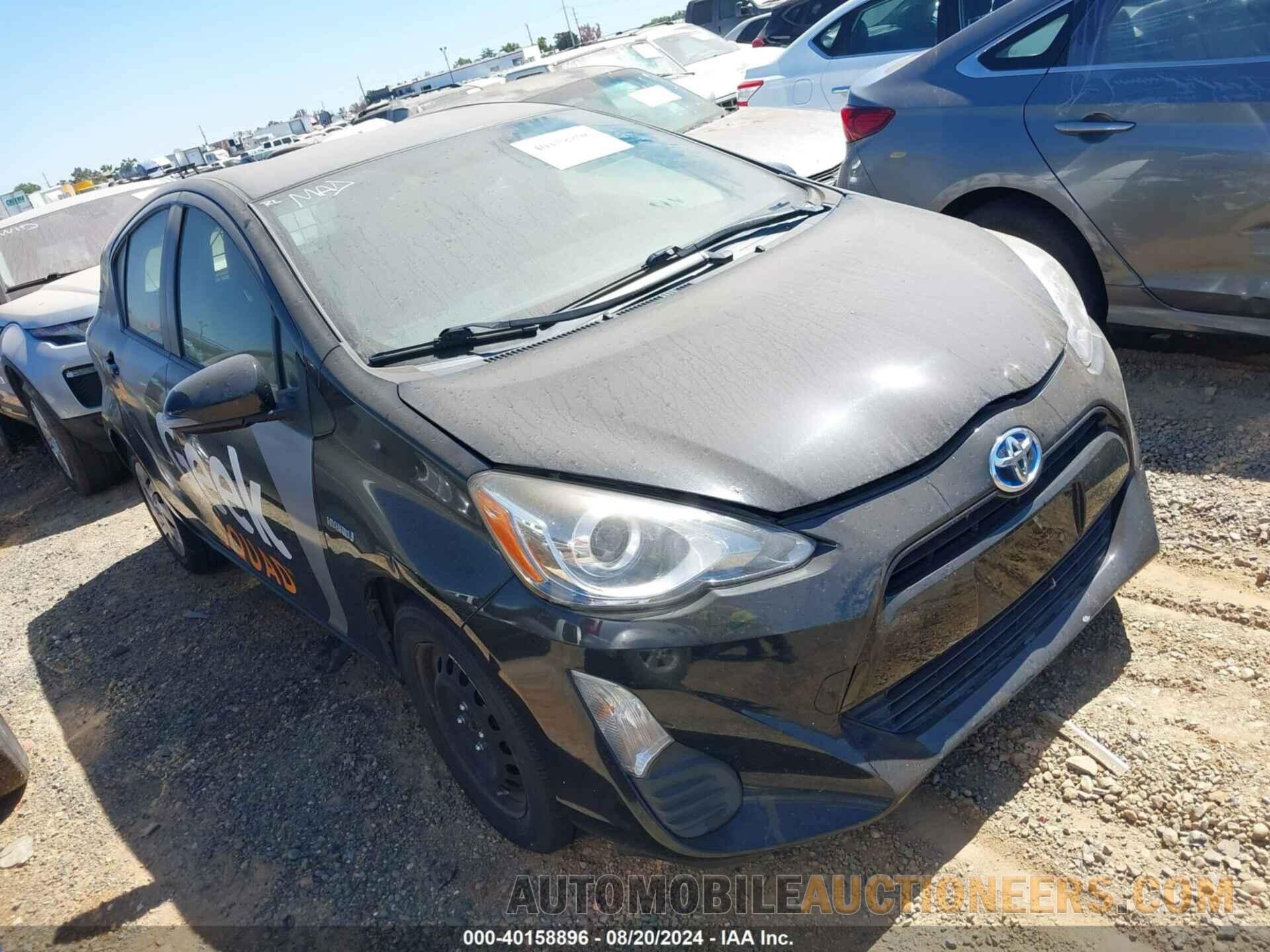 JTDKDTB33G1122796 TOYOTA PRIUS C 2016