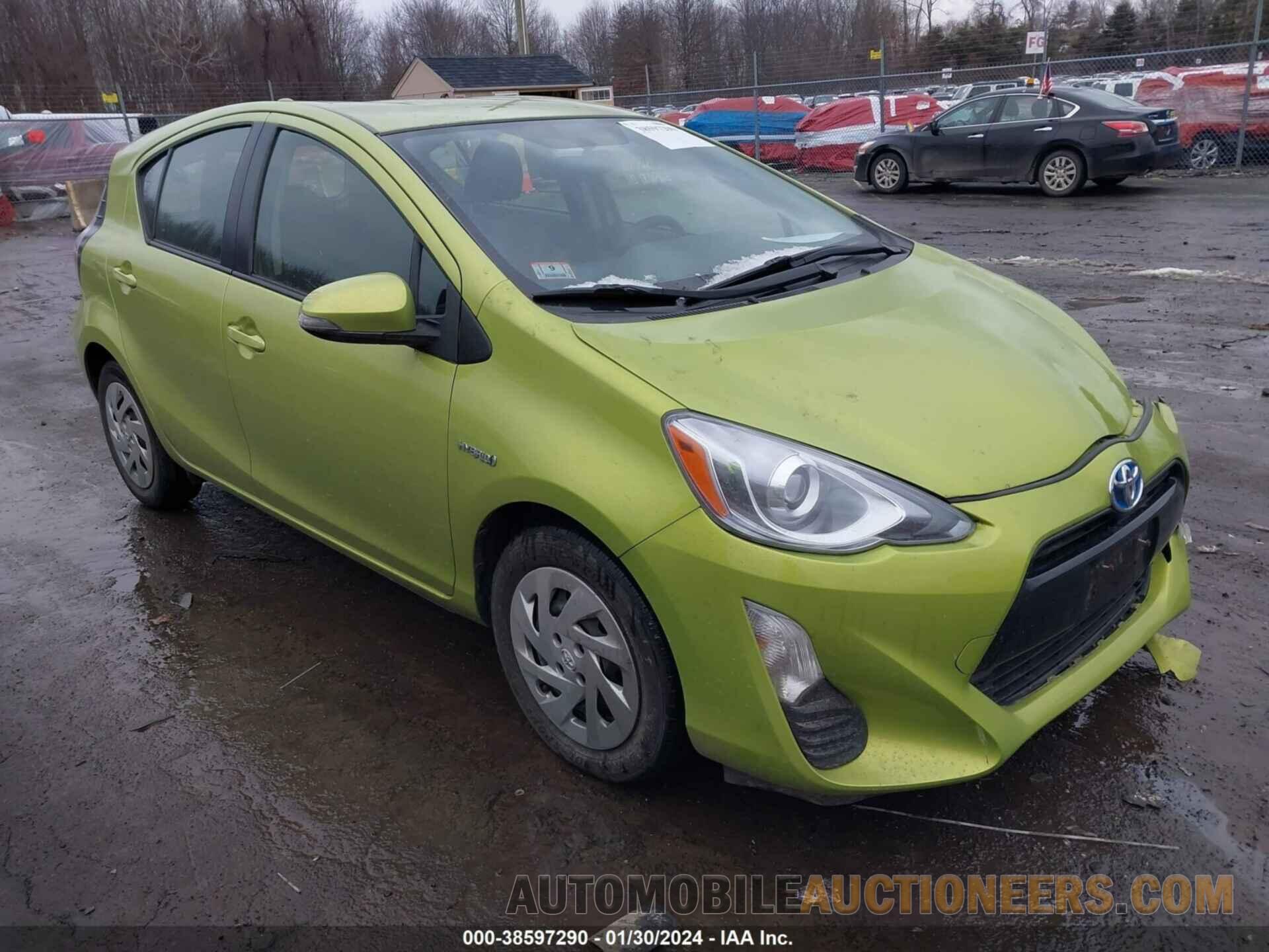 JTDKDTB33G1126251 TOYOTA PRIUS C 2016