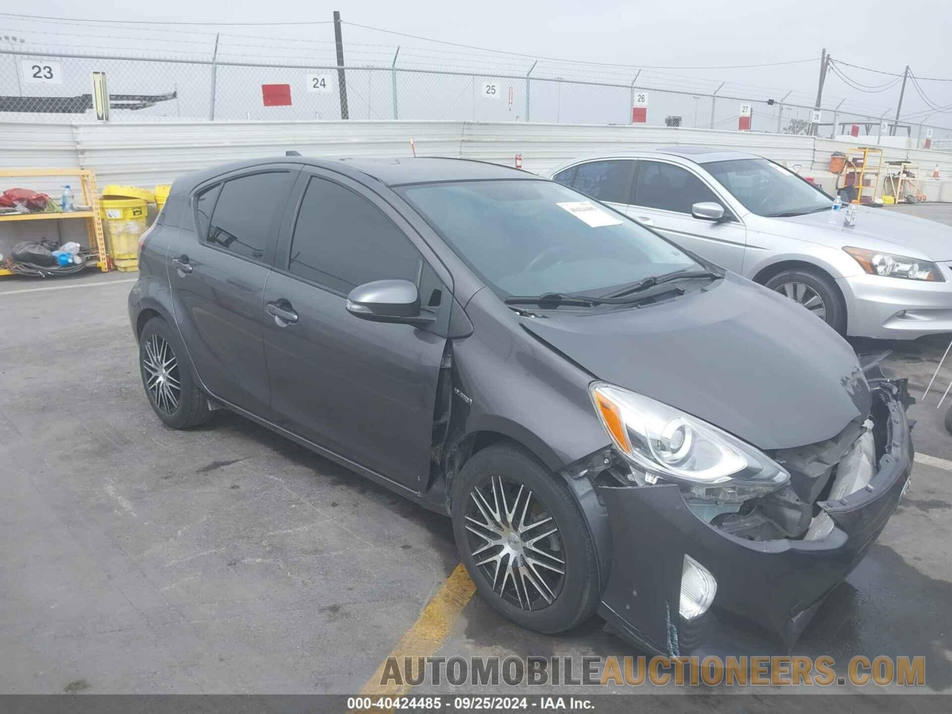 JTDKDTB33G1128842 TOYOTA PRIUS C 2016