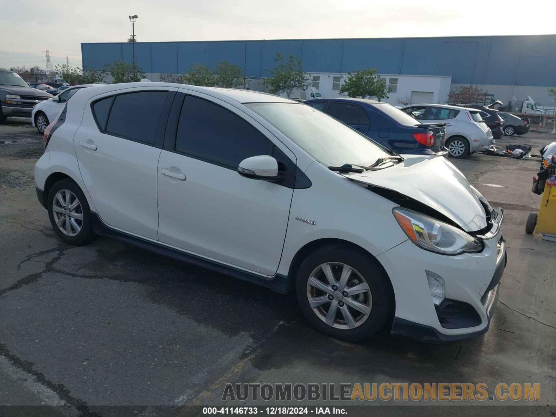 JTDKDTB33H1591100 TOYOTA PRIUS C 2017