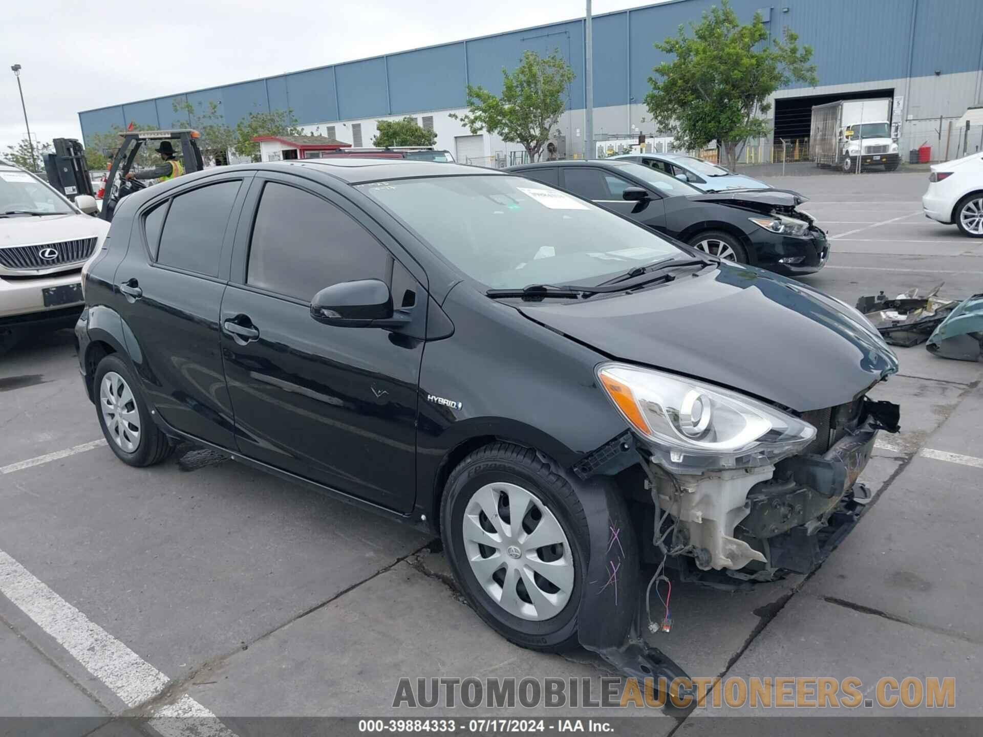 JTDKDTB33H1592232 TOYOTA PRIUS C 2017