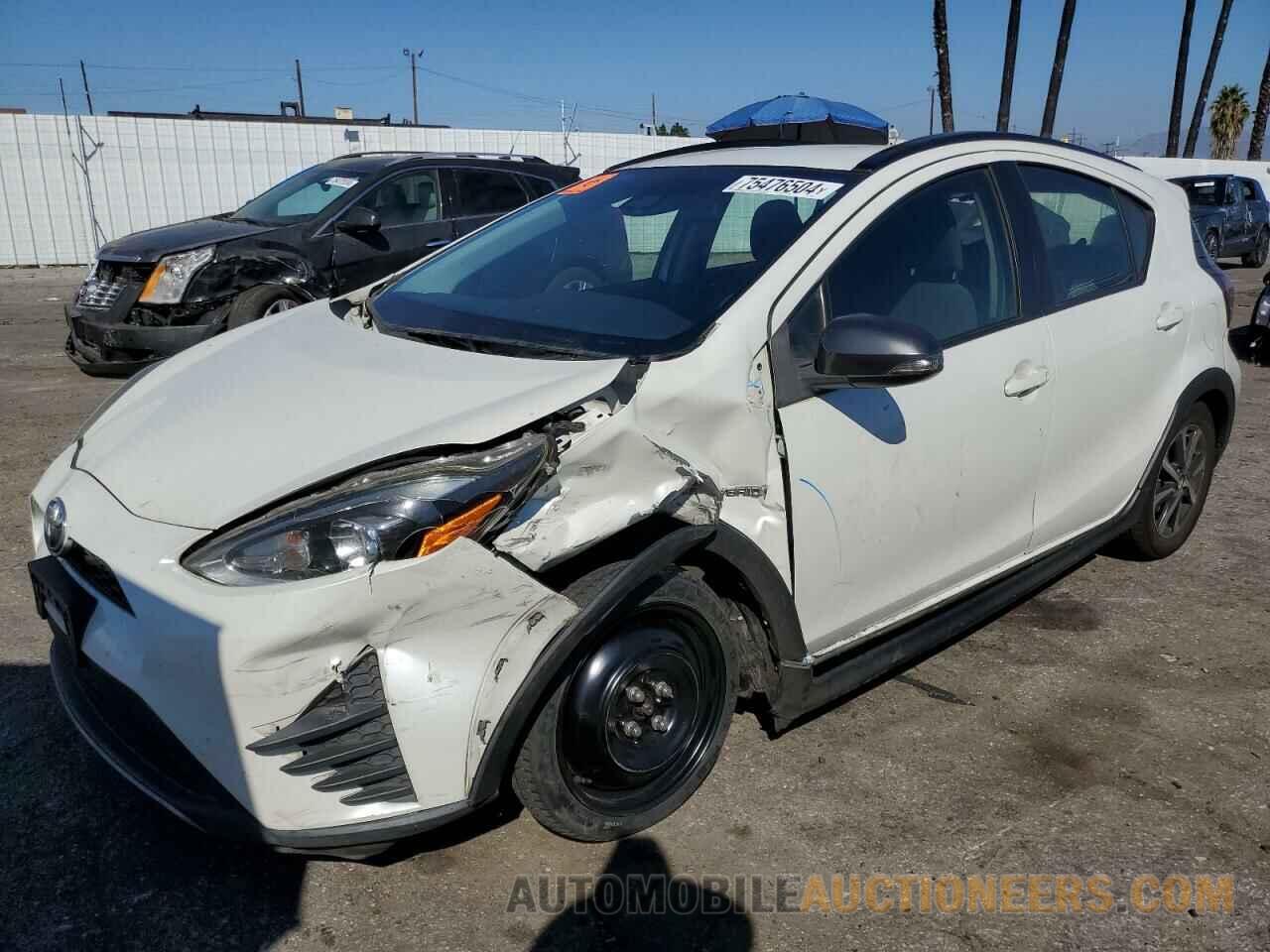 JTDKDTB33K1622739 TOYOTA PRIUS 2019