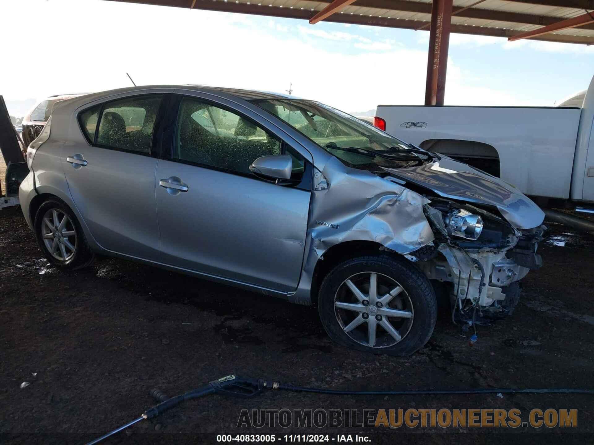 JTDKDTB34C1013094 TOYOTA PRIUS C 2012