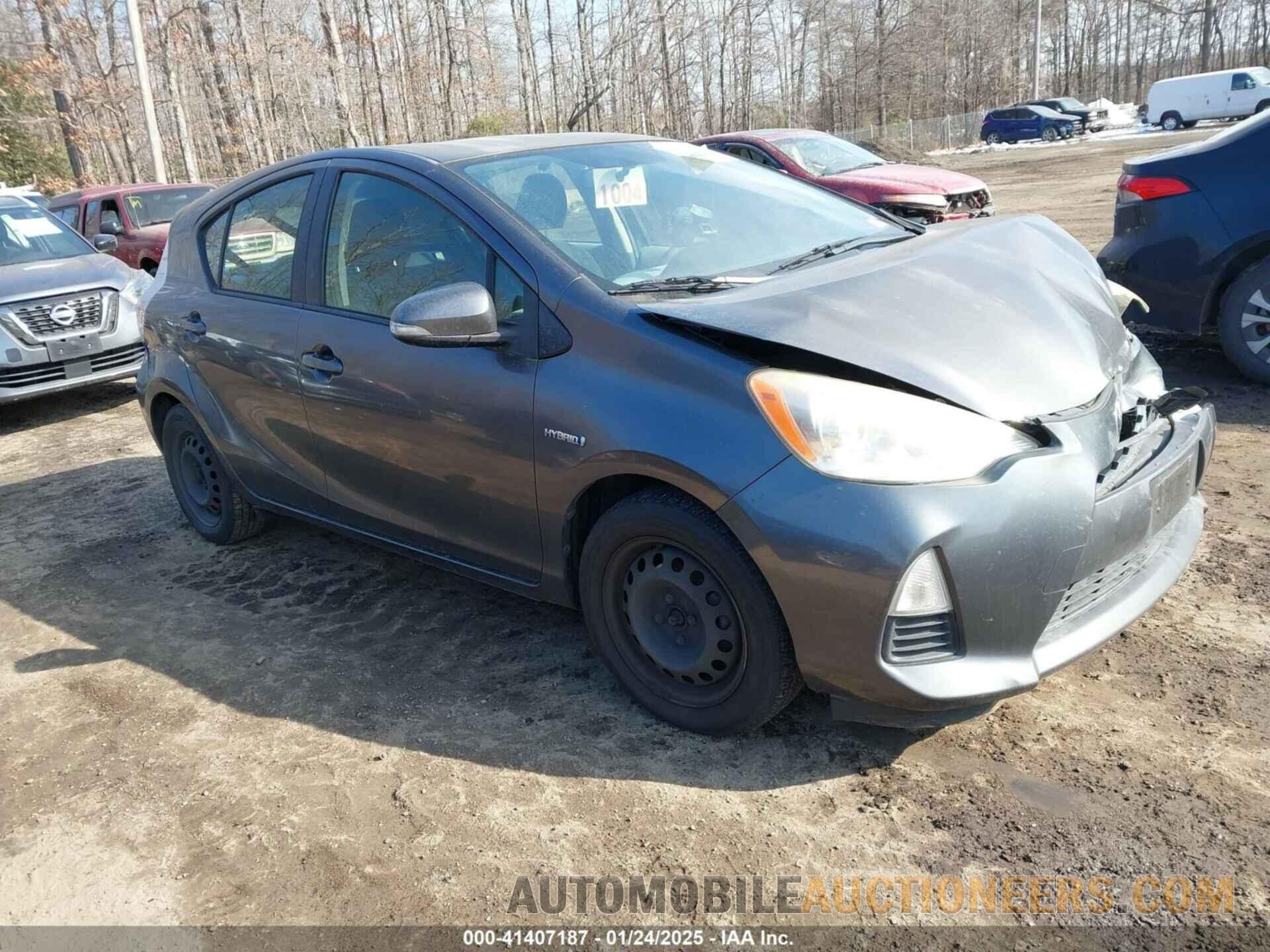 JTDKDTB34C1025732 TOYOTA PRIUS C 2012