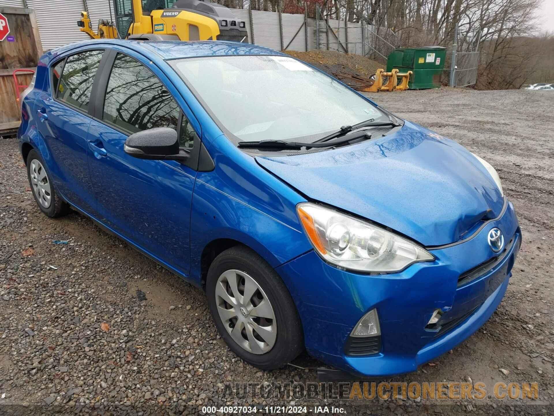 JTDKDTB34C1512591 TOYOTA PRIUS C 2012