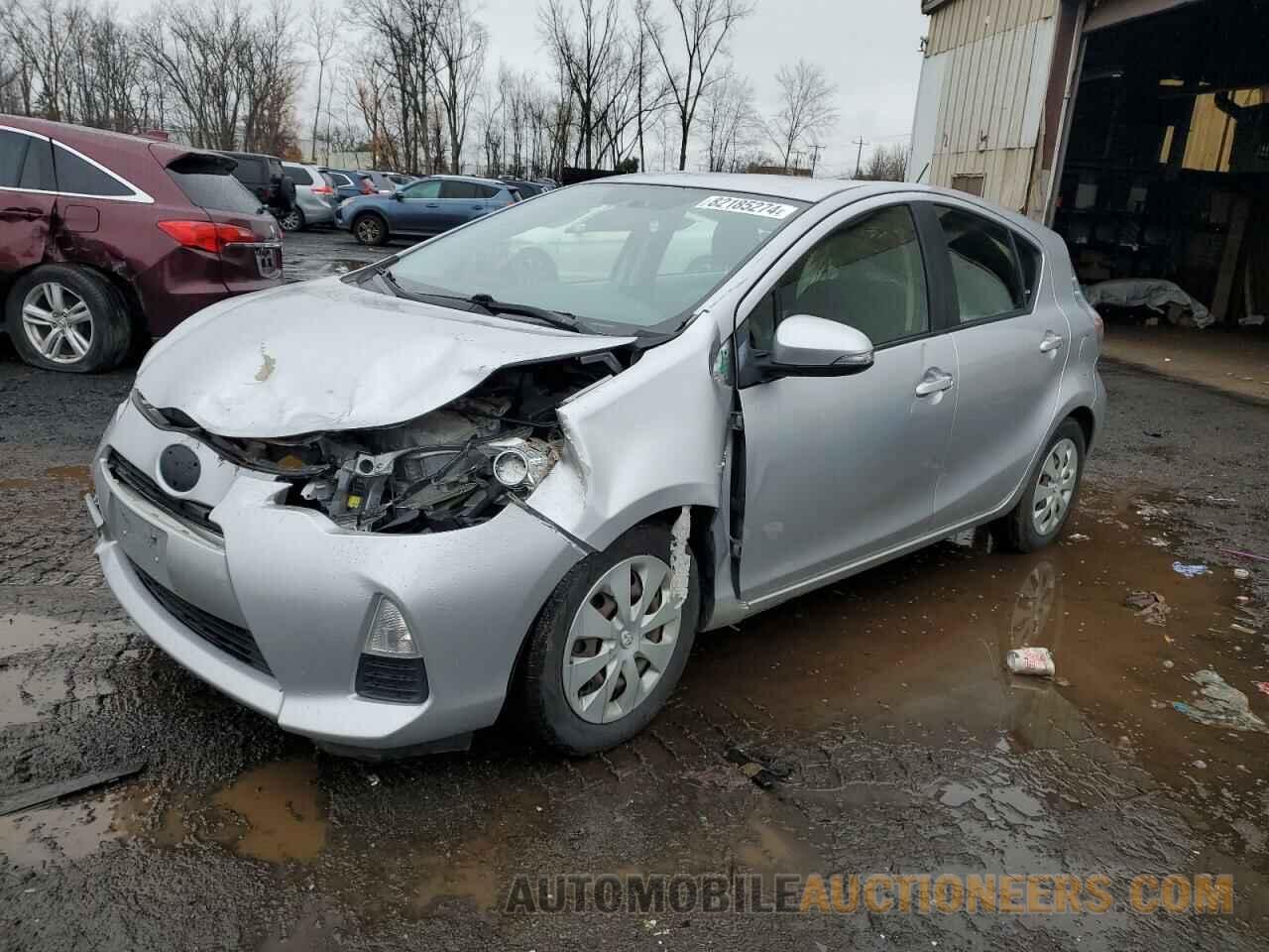 JTDKDTB34C1522554 TOYOTA PRIUS 2012