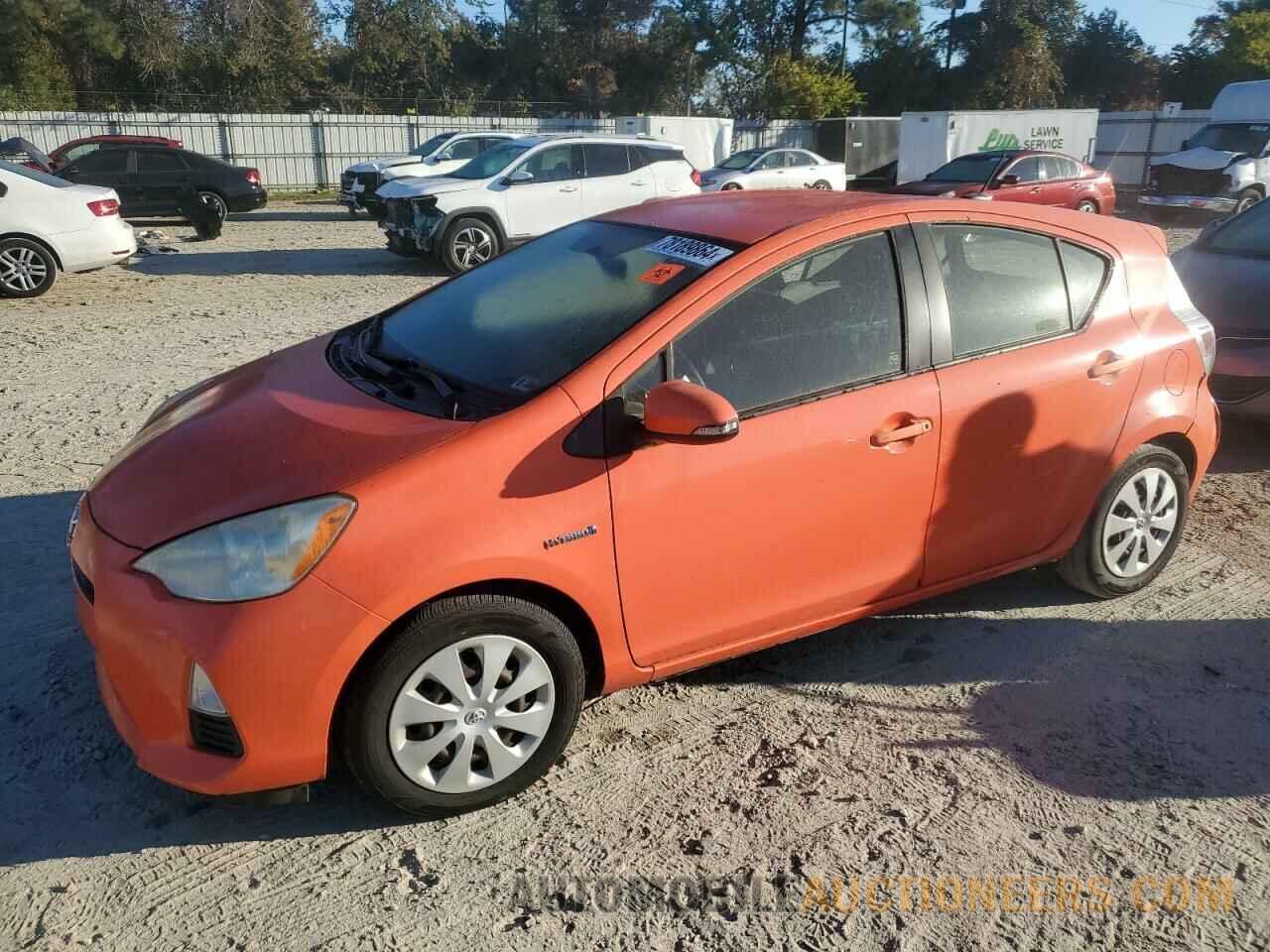 JTDKDTB34D1035596 TOYOTA PRIUS 2013