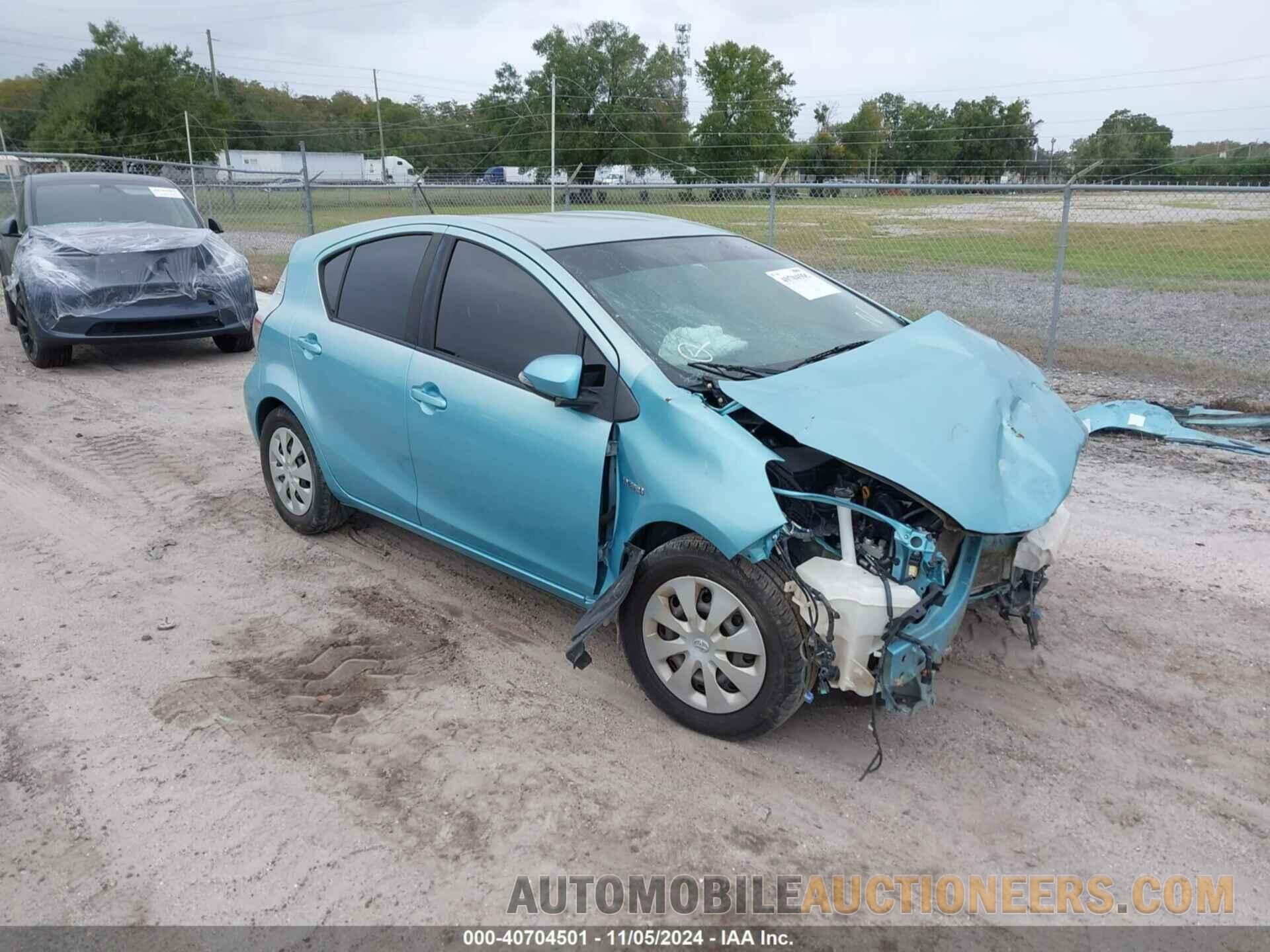 JTDKDTB34D1049871 TOYOTA PRIUS C 2013