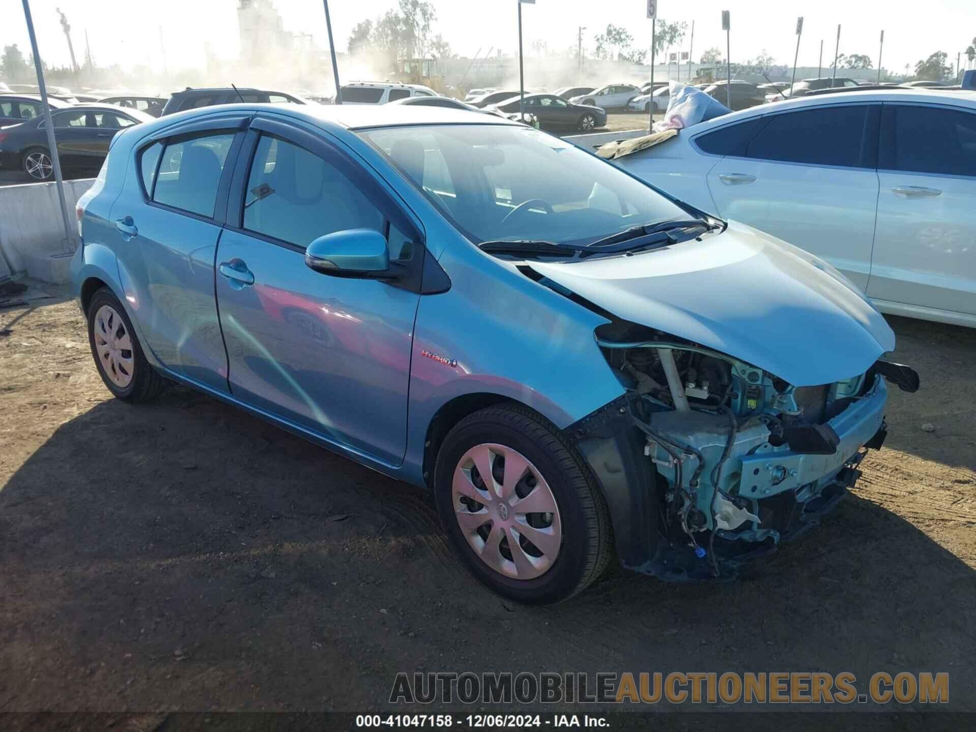 JTDKDTB34E1062167 TOYOTA PRIUS C 2014