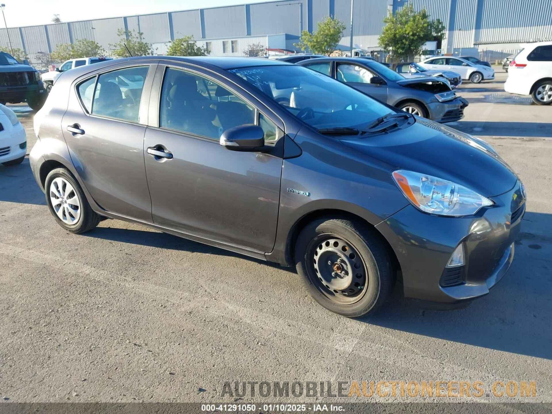 JTDKDTB34E1066073 TOYOTA PRIUS C 2014