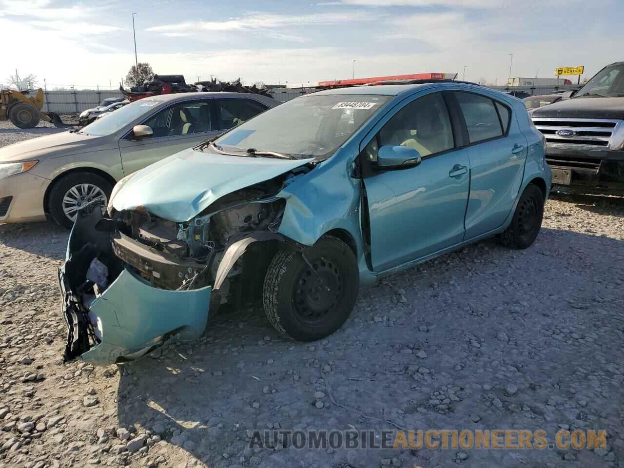 JTDKDTB34E1073749 TOYOTA PRIUS 2014