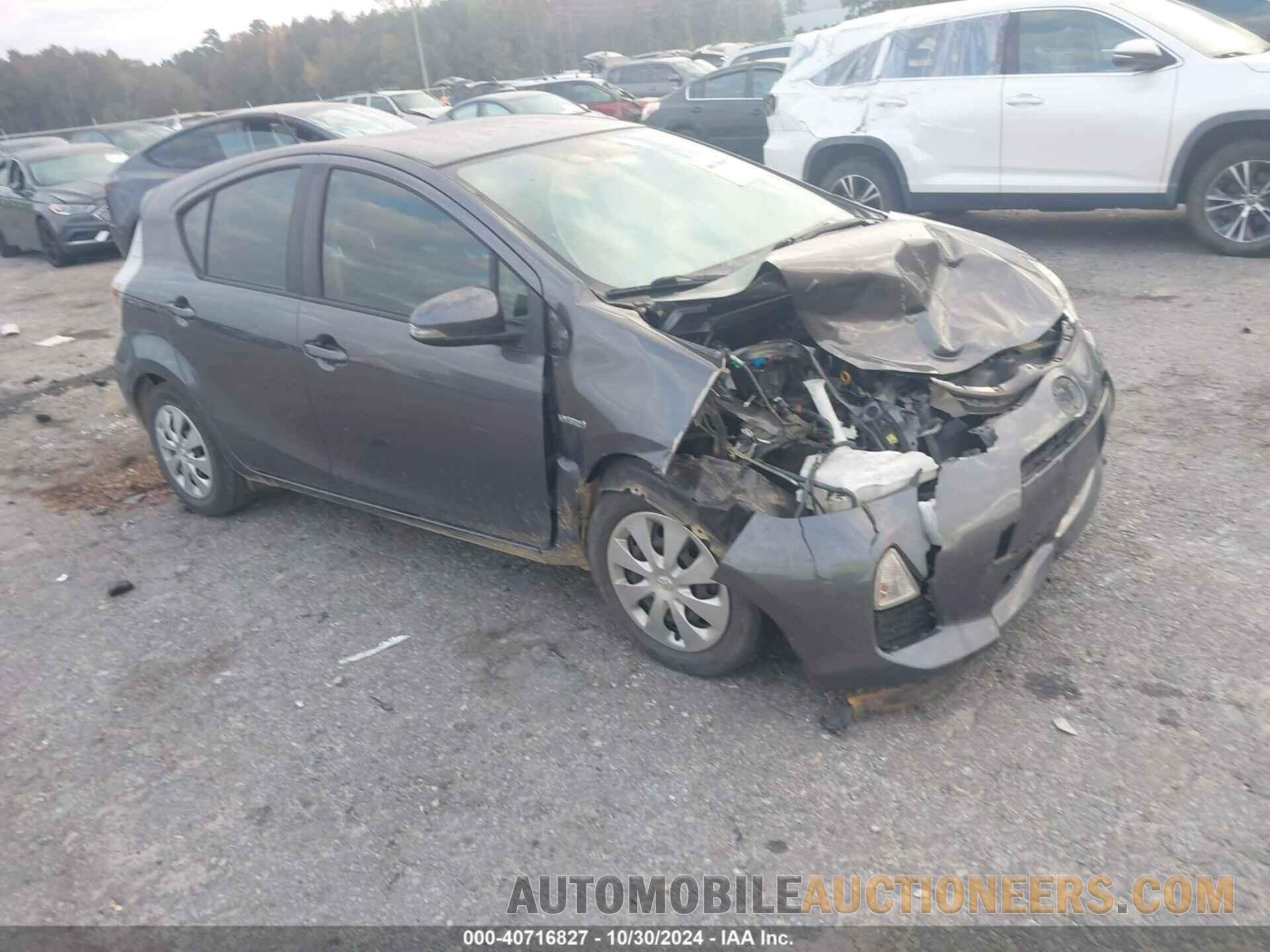 JTDKDTB34E1078613 TOYOTA PRIUS C 2014