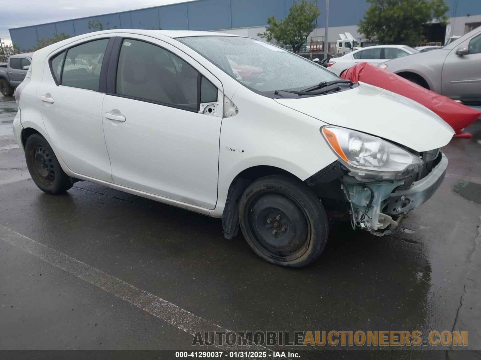 JTDKDTB34E1081897 TOYOTA PRIUS C 2014