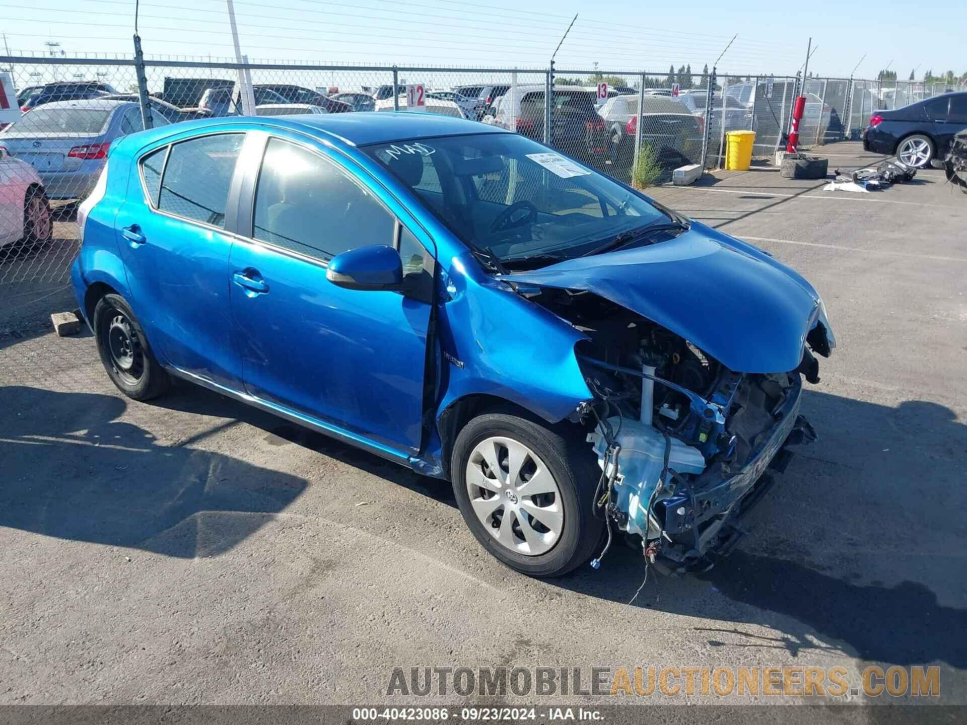 JTDKDTB34E1572549 TOYOTA PRIUS C 2014