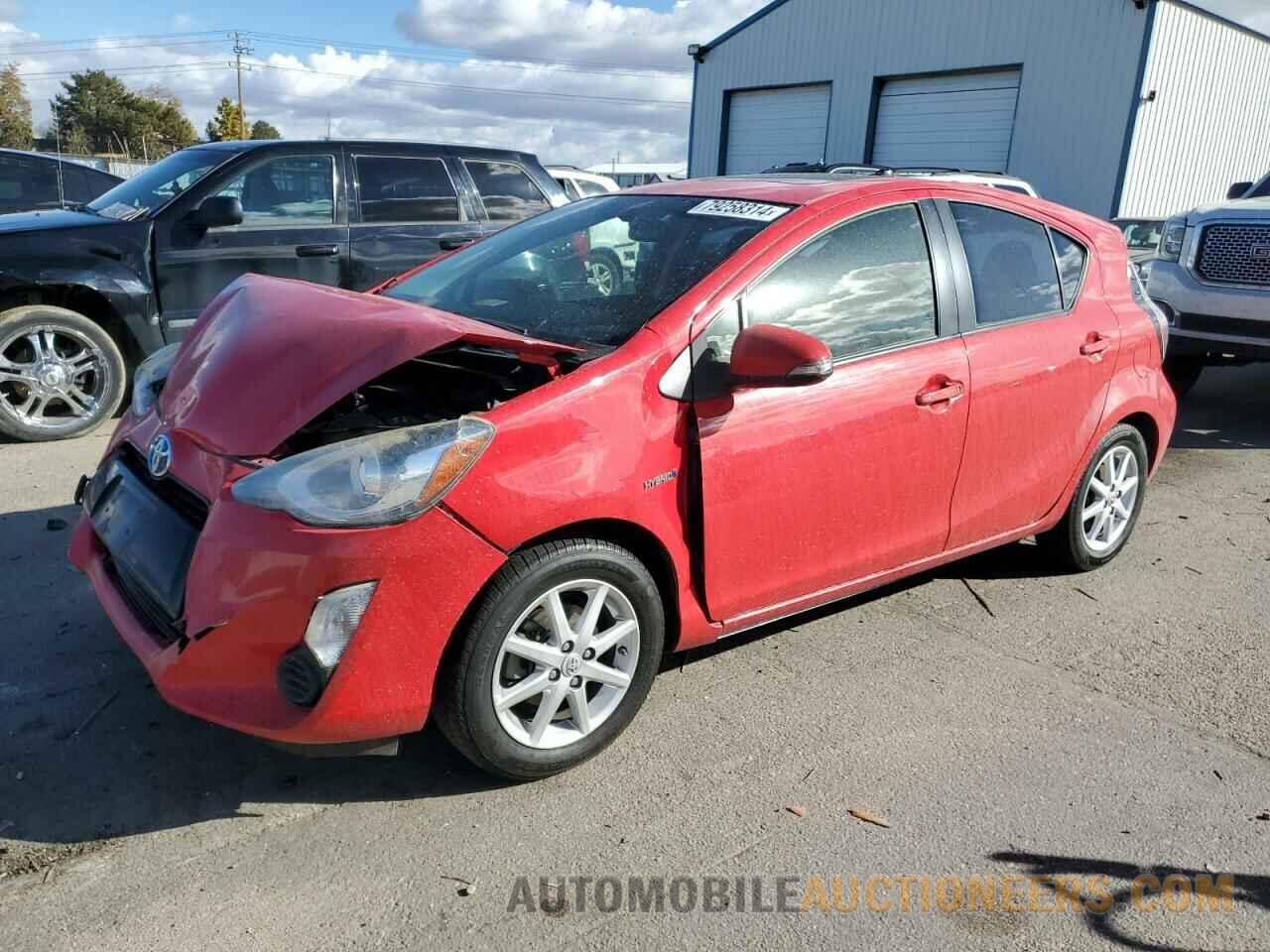 JTDKDTB34F1087510 TOYOTA PRIUS 2015