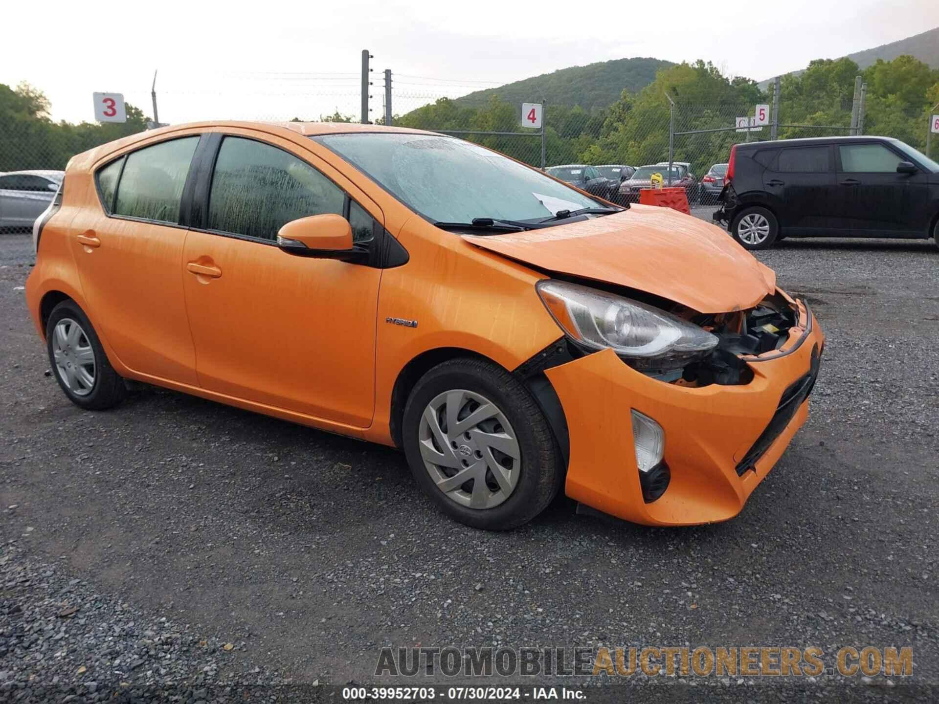 JTDKDTB34F1089922 TOYOTA PRIUS C 2015