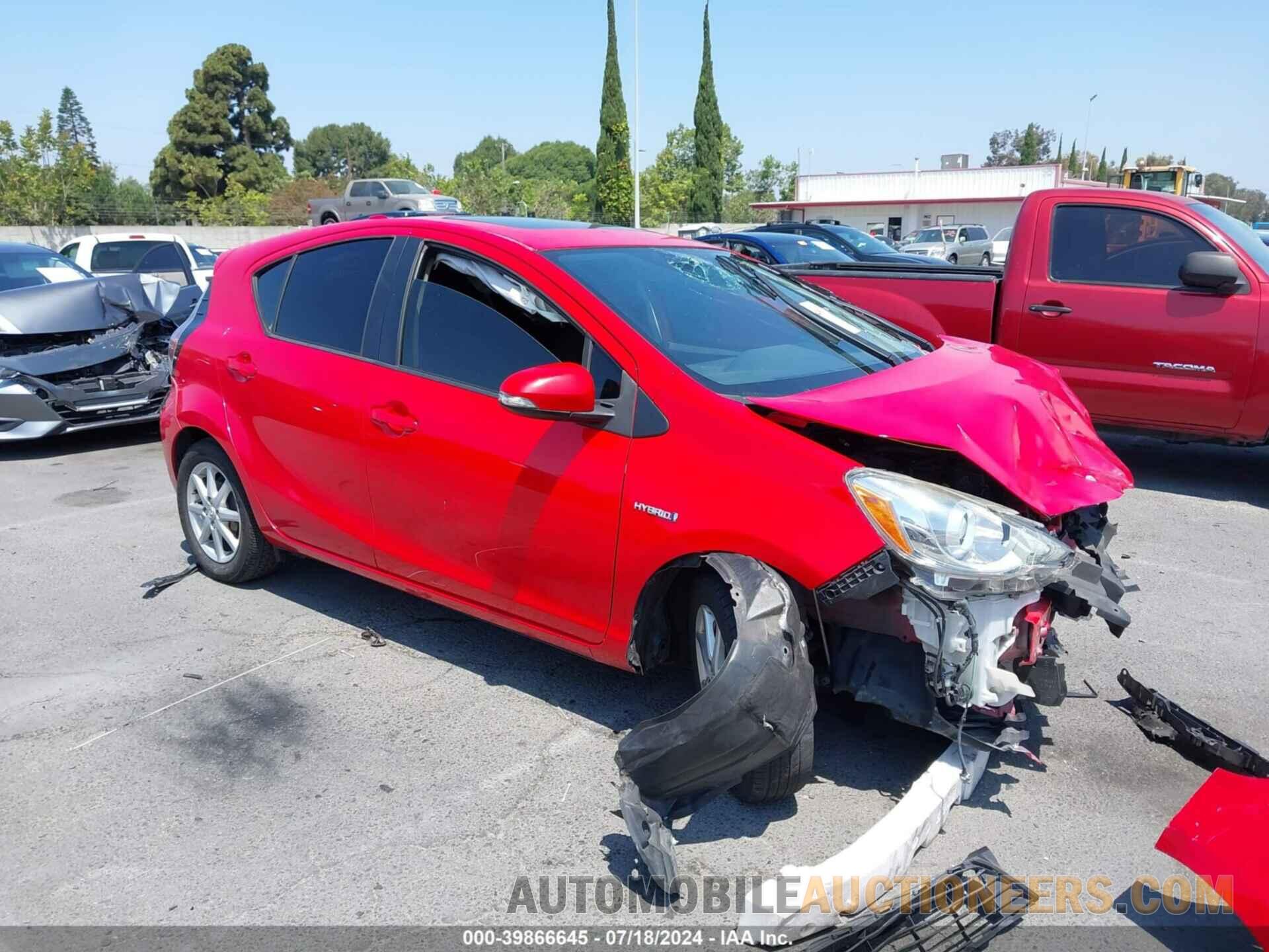 JTDKDTB34F1091699 TOYOTA PRIUS C 2015