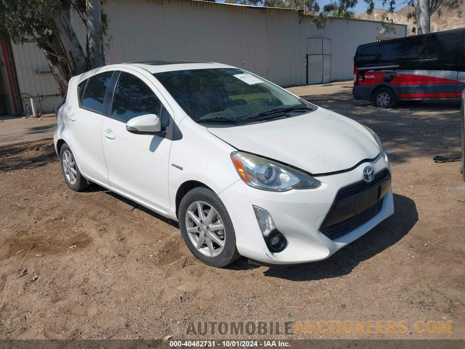 JTDKDTB34F1102832 TOYOTA PRIUS C 2015