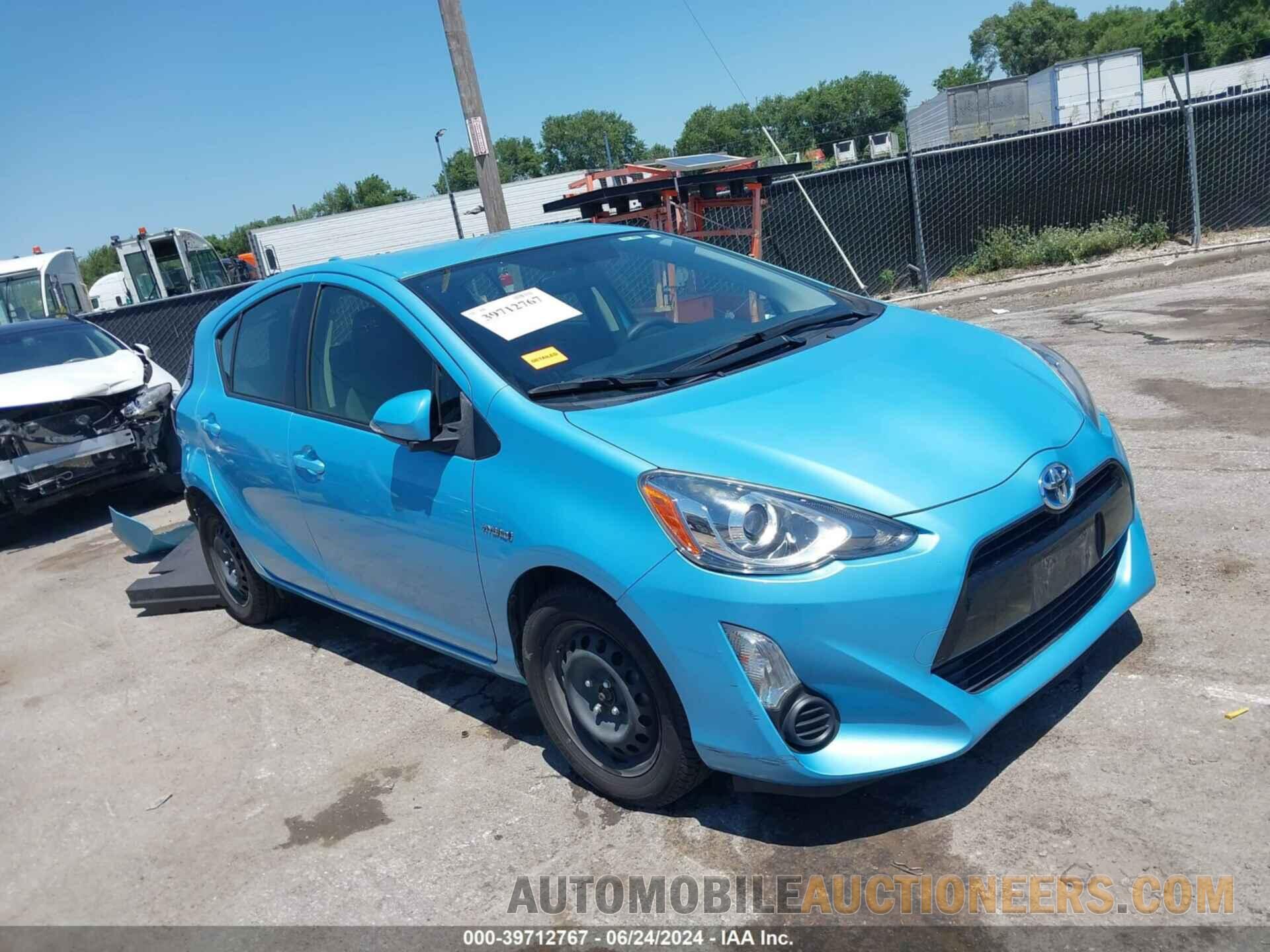 JTDKDTB34F1105682 TOYOTA PRIUS C 2015