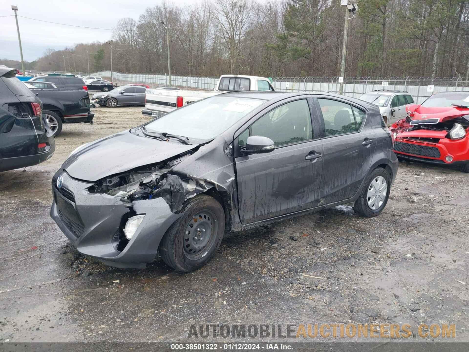 JTDKDTB34F1106055 TOYOTA PRIUS C 2015