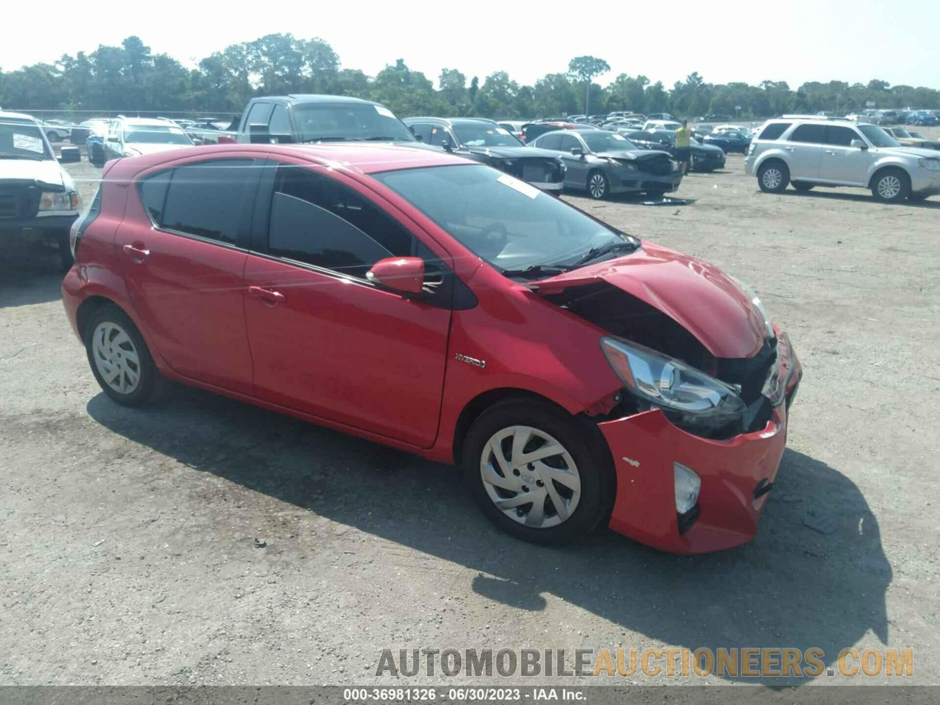 JTDKDTB34F1111370 TOYOTA PRIUS C 2015