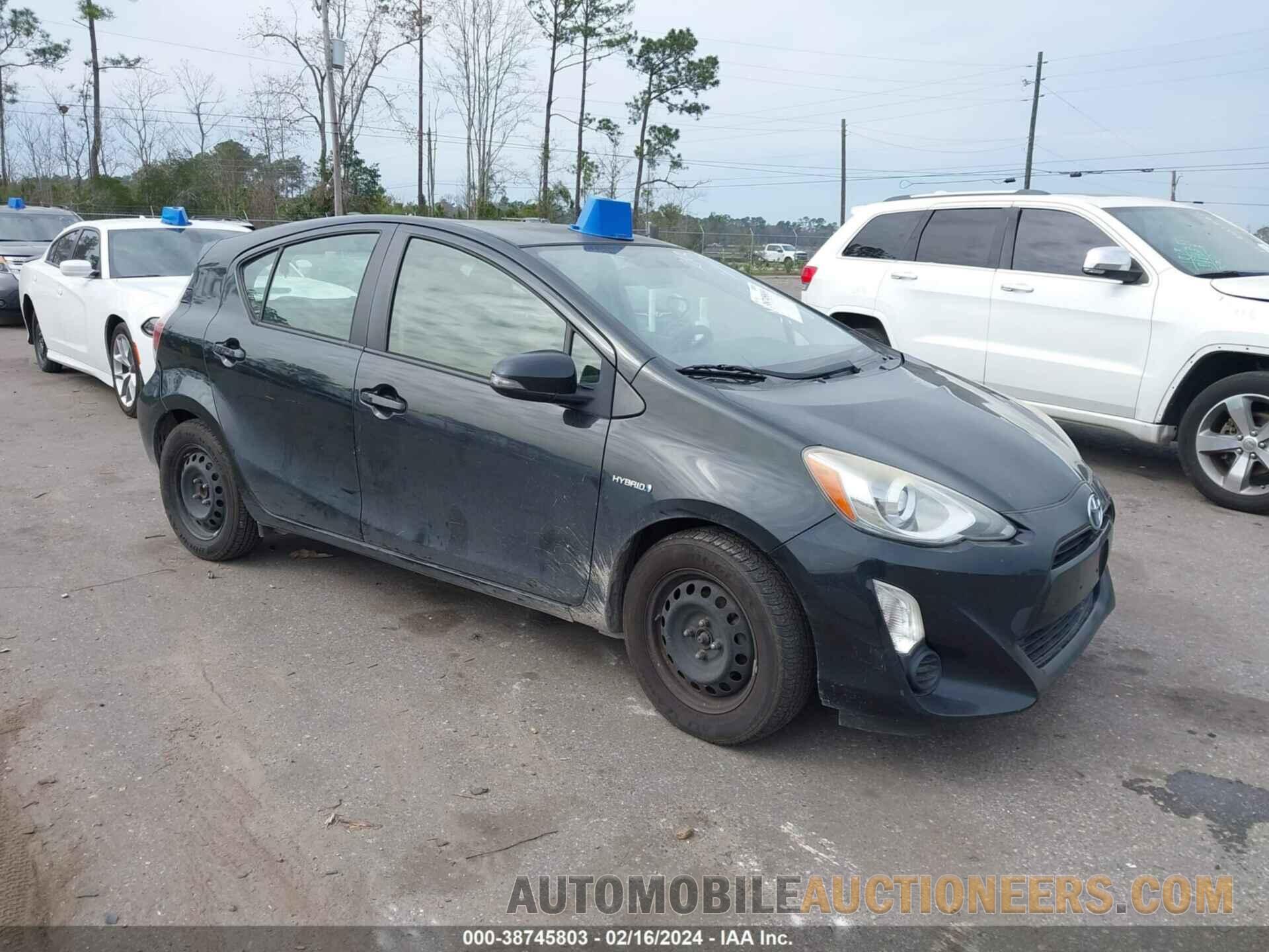 JTDKDTB34F1576117 TOYOTA PRIUS C 2015