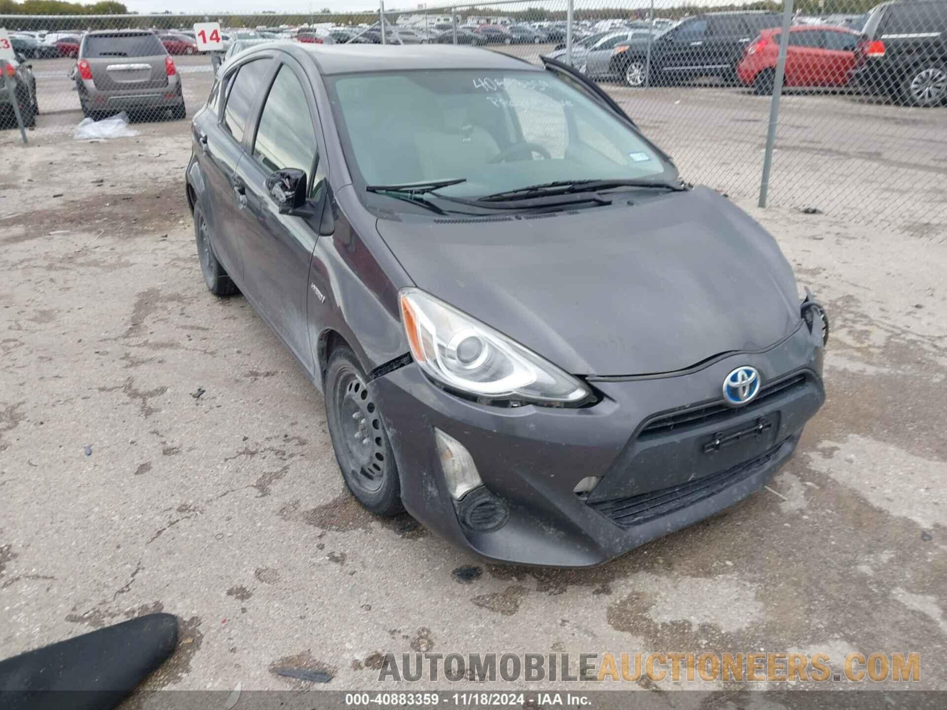 JTDKDTB34F1582905 TOYOTA PRIUS C 2015