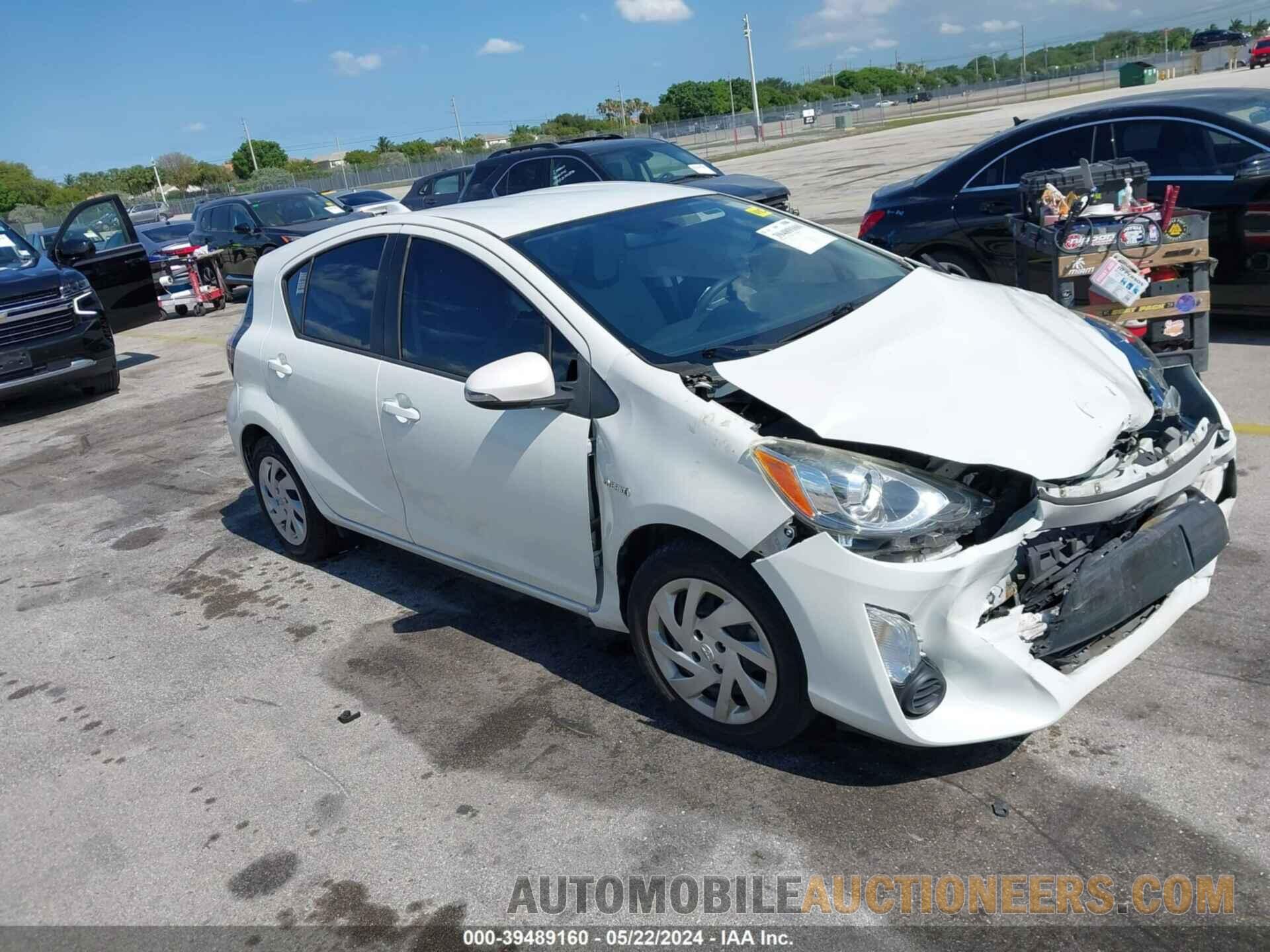 JTDKDTB34F1587215 TOYOTA PRIUS C 2015