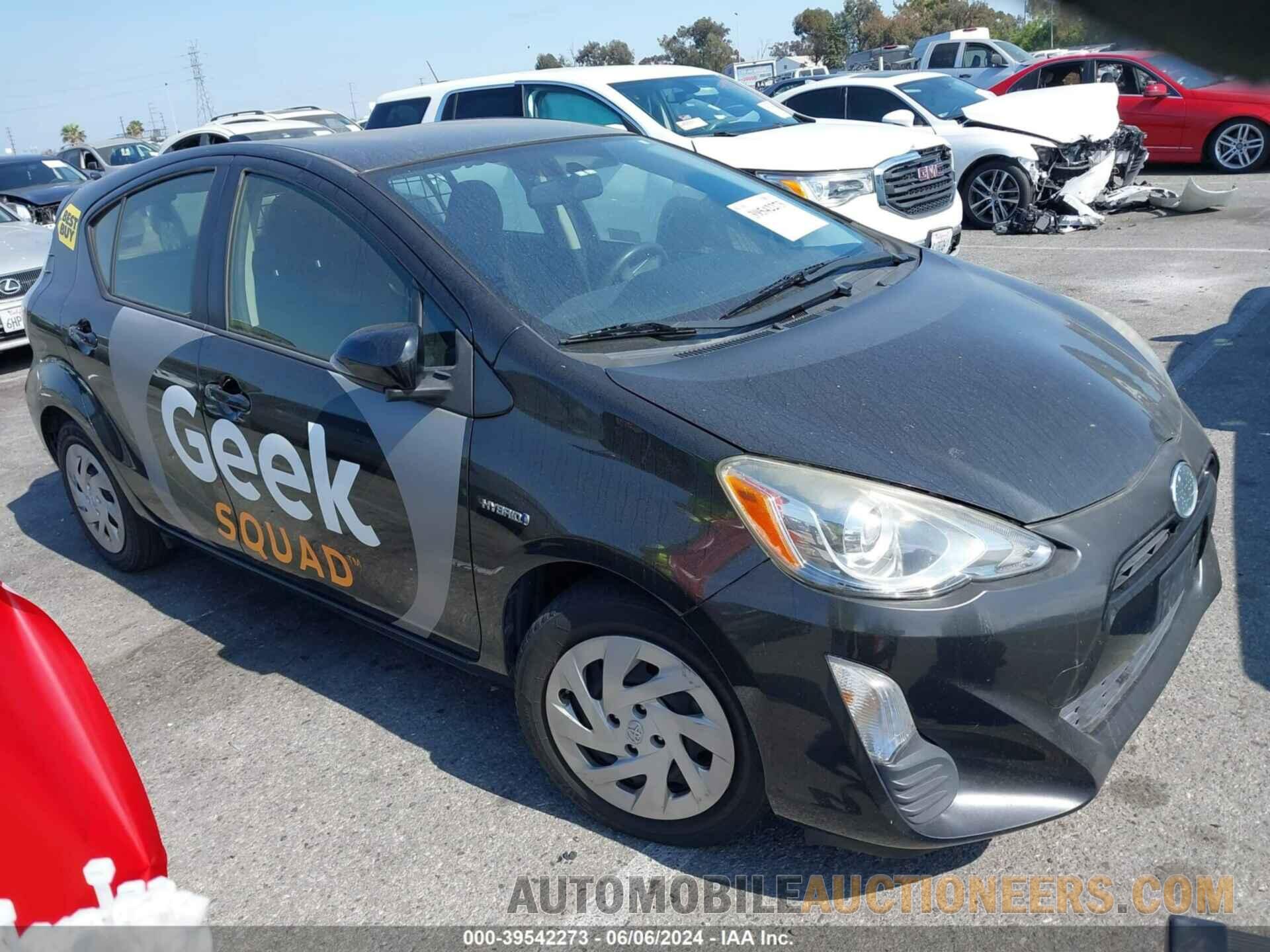 JTDKDTB34G1121317 TOYOTA PRIUS C 2016