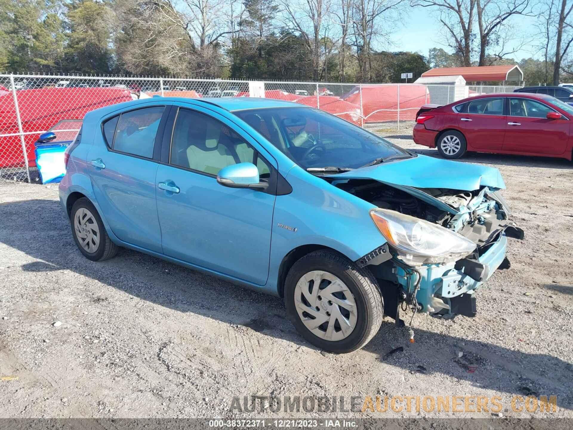 JTDKDTB34G1124587 TOYOTA PRIUS C 2016