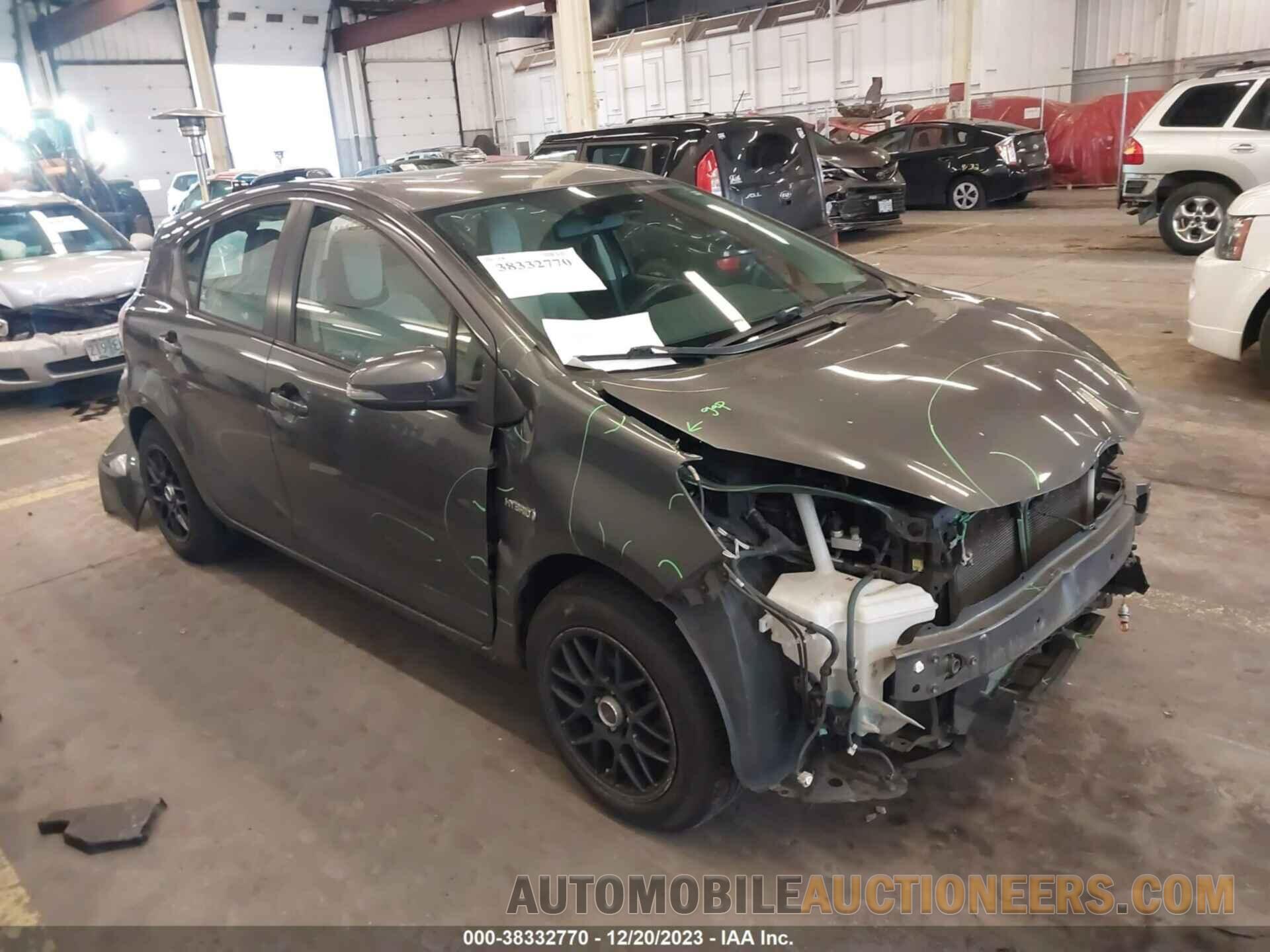 JTDKDTB34G1126629 TOYOTA PRIUS C 2016