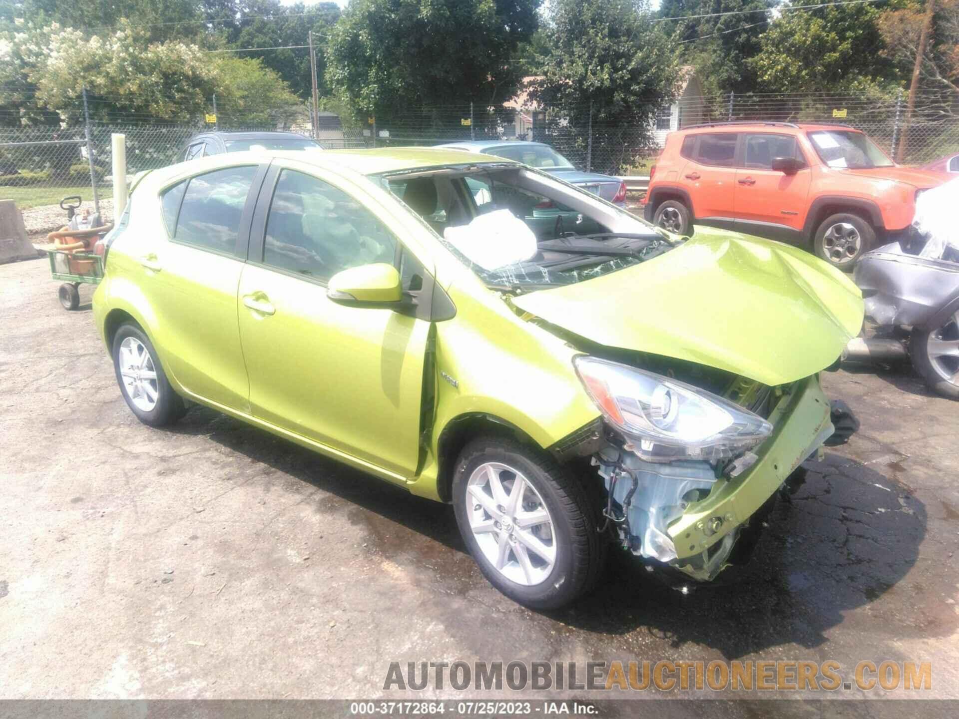 JTDKDTB34G1589290 TOYOTA PRIUS C 2016