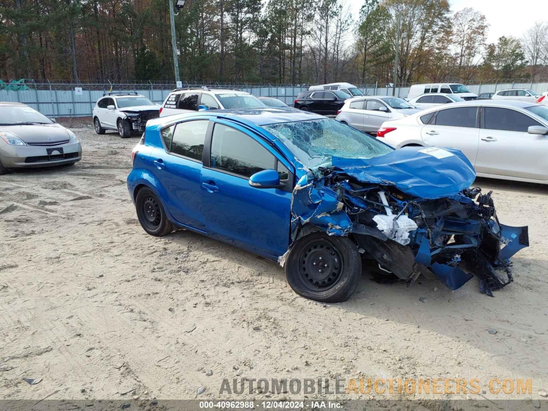 JTDKDTB34G1590133 TOYOTA PRIUS C 2016