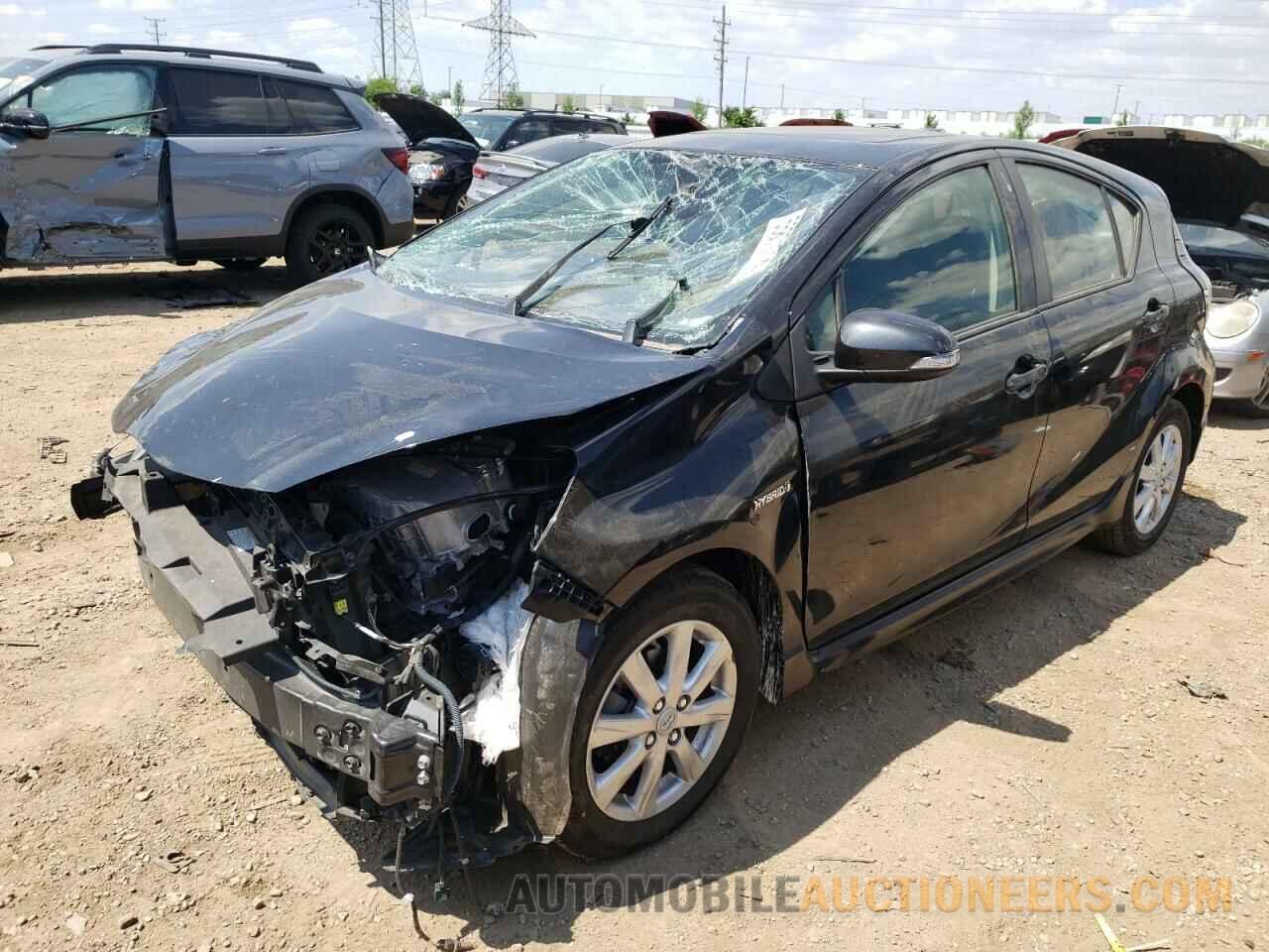 JTDKDTB34H1591512 TOYOTA PRIUS 2017