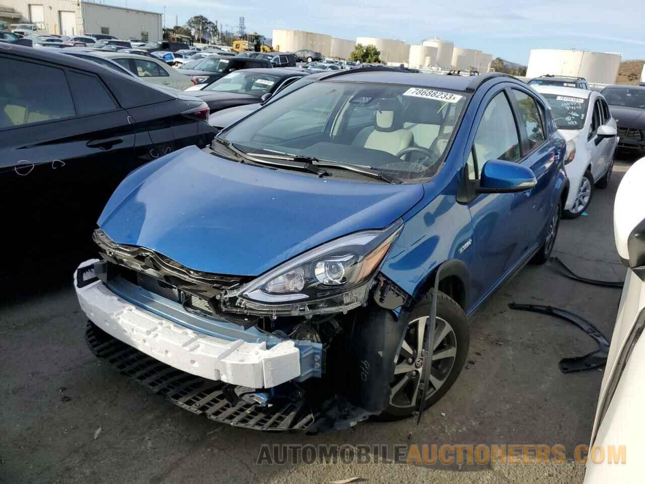 JTDKDTB34J1619511 TOYOTA PRIUS 2018