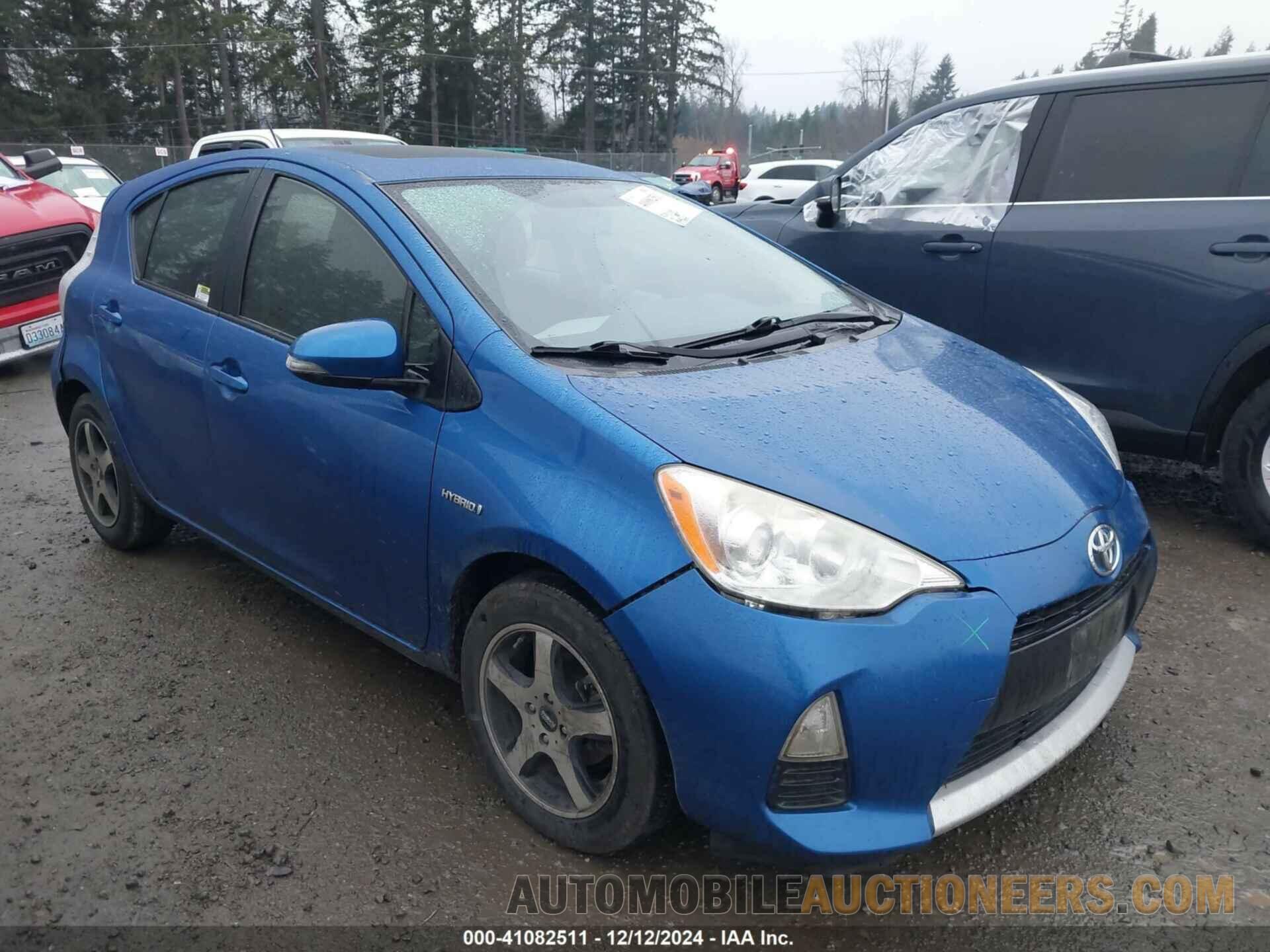 JTDKDTB35C1007210 TOYOTA PRIUS C 2012