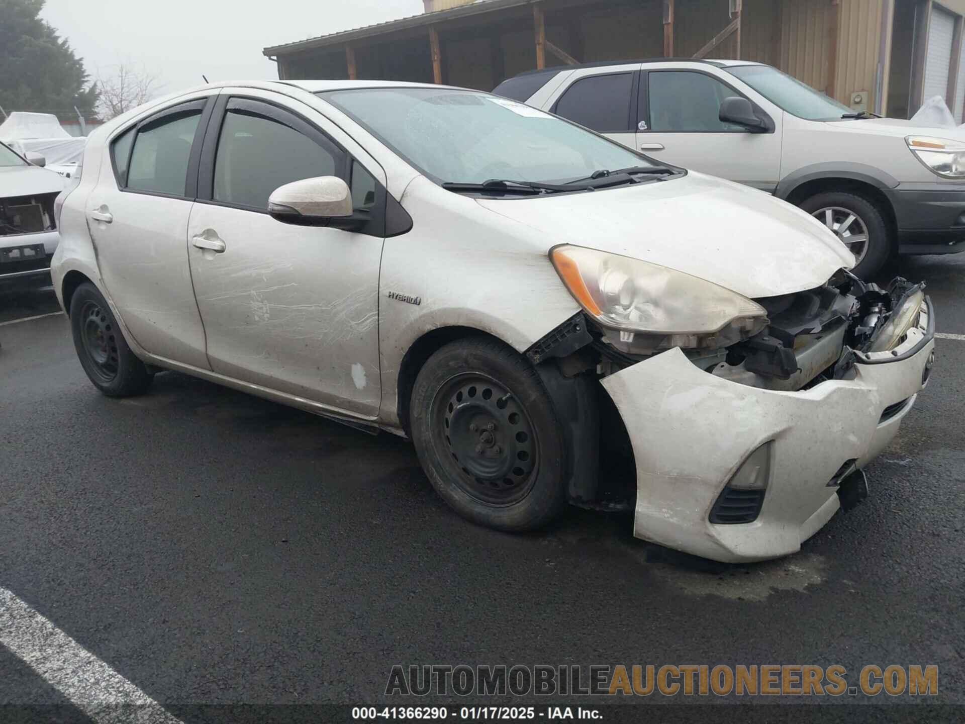 JTDKDTB35C1022340 TOYOTA PRIUS C 2012