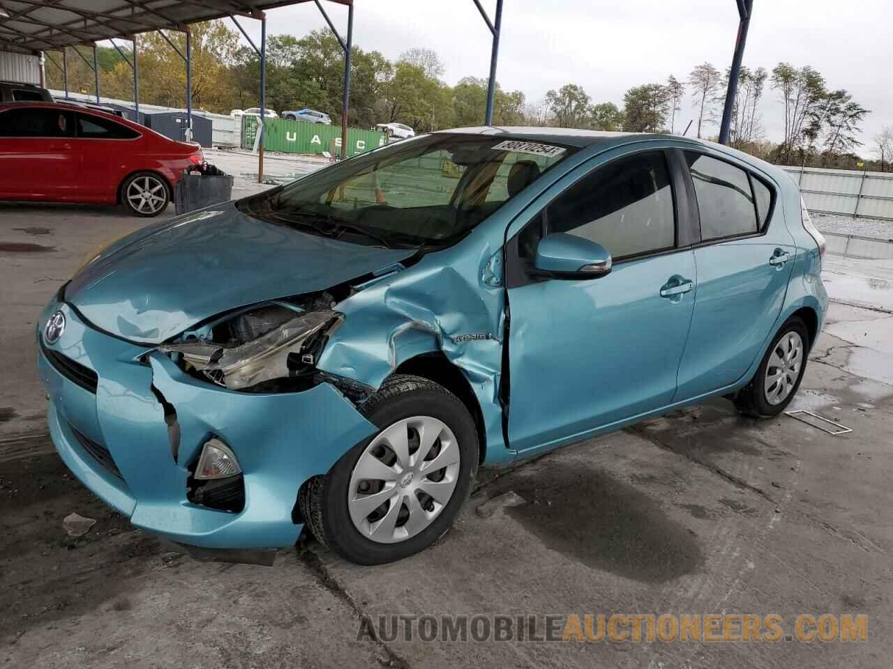 JTDKDTB35C1028526 TOYOTA PRIUS 2012