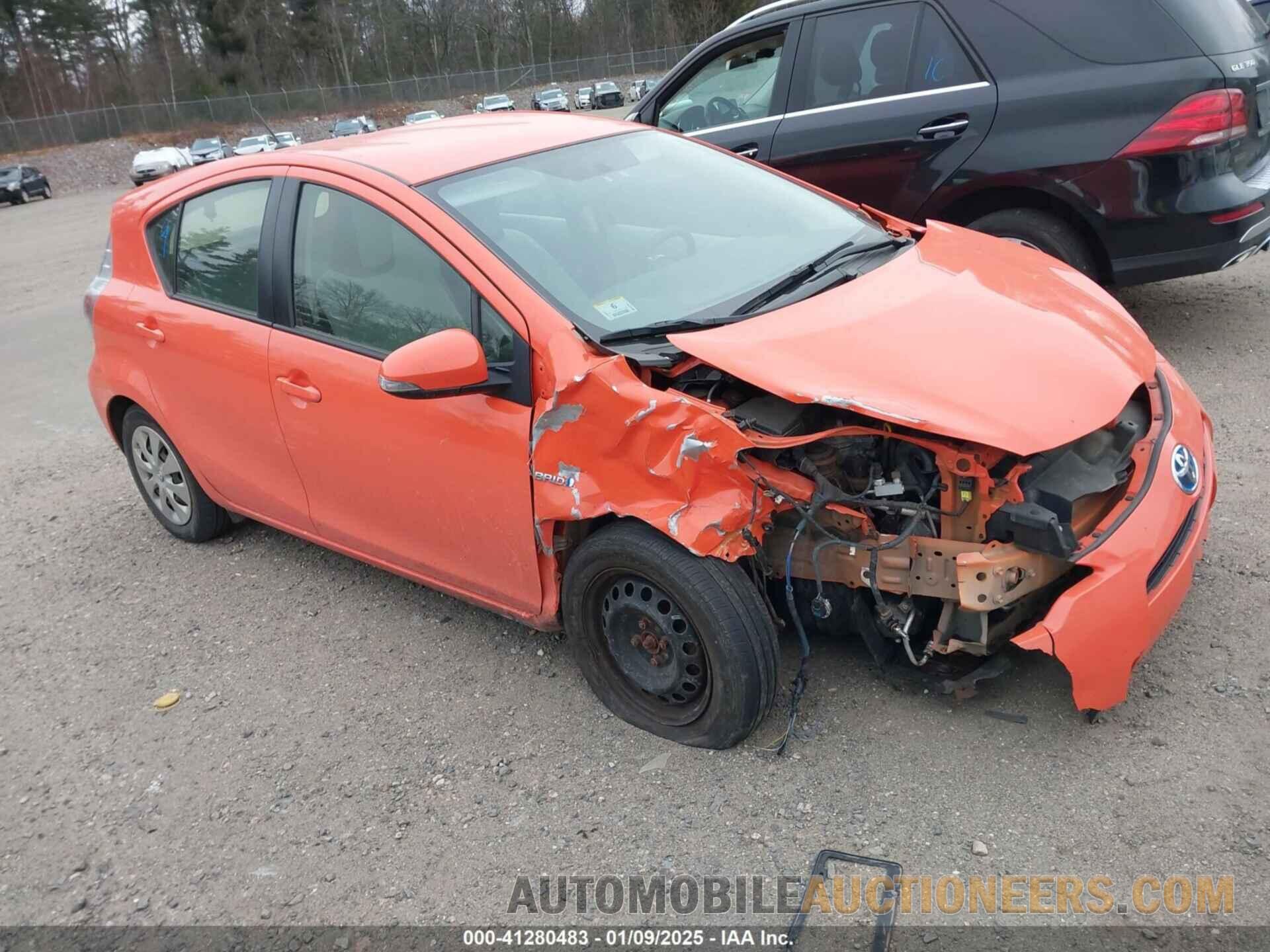 JTDKDTB35D1032335 TOYOTA PRIUS C 2013