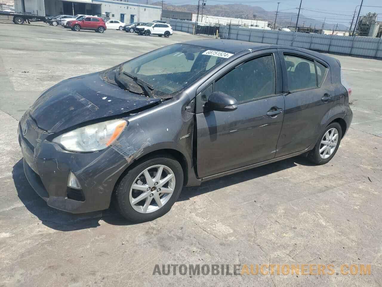 JTDKDTB35D1053220 TOYOTA PRIUS 2013