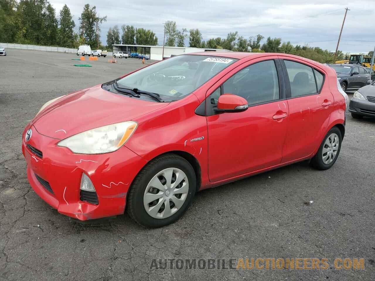 JTDKDTB35D1529868 TOYOTA PRIUS 2013