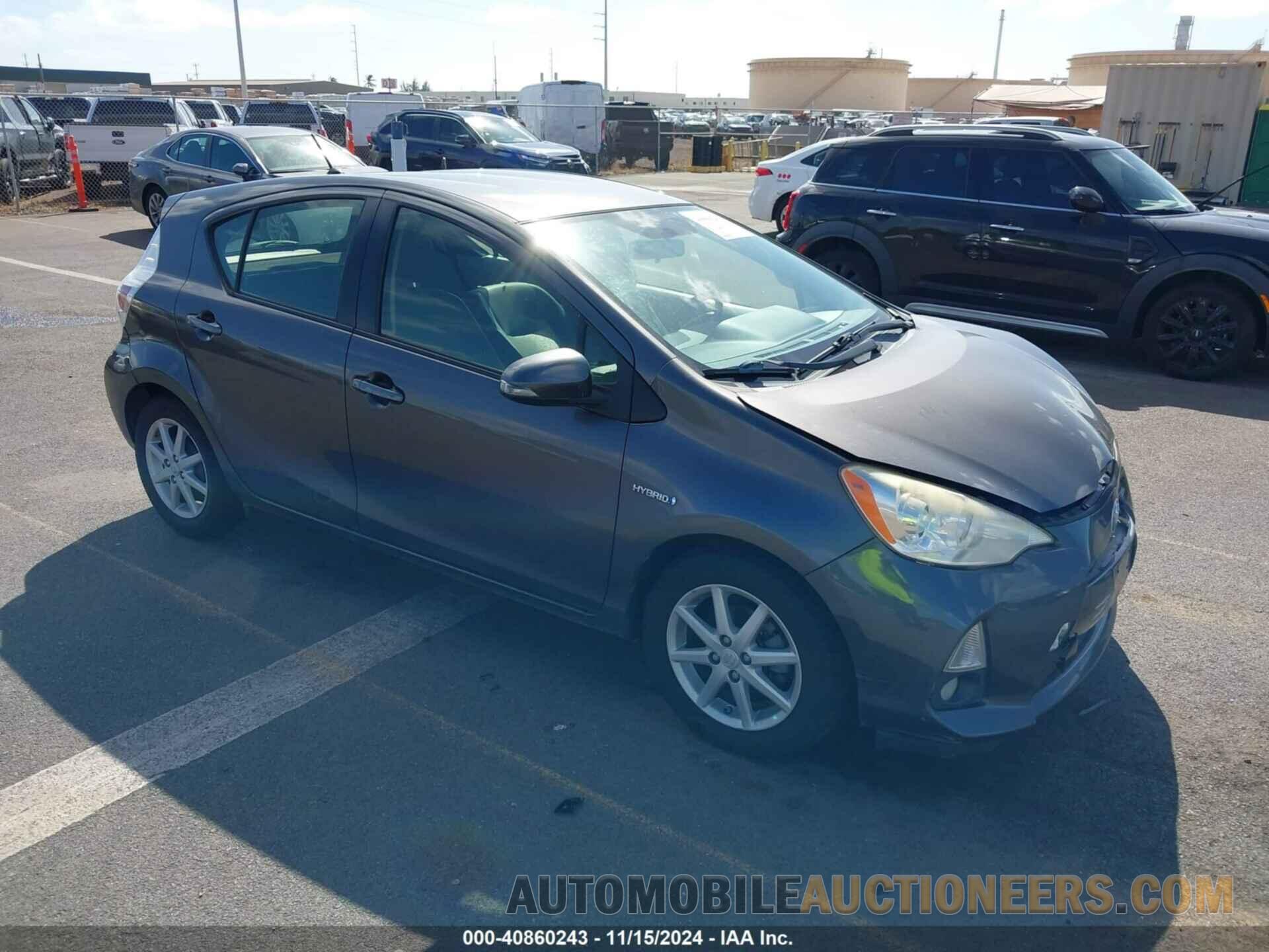 JTDKDTB35E1061724 TOYOTA PRIUS C 2014