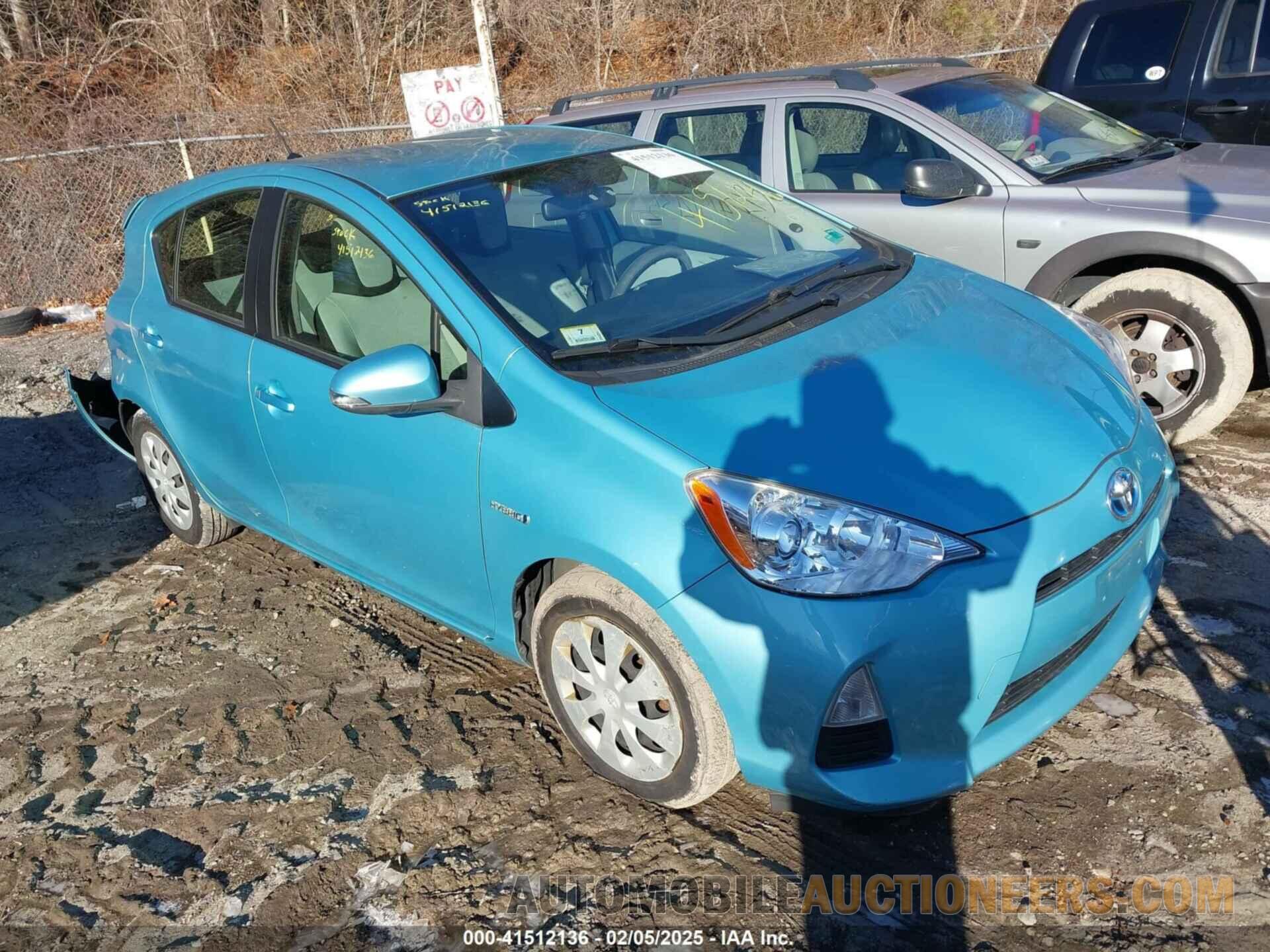 JTDKDTB35E1068611 TOYOTA PRIUS C 2014