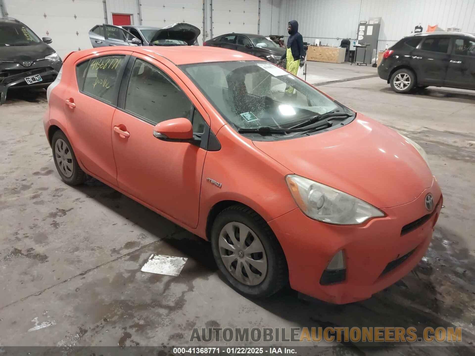 JTDKDTB35E1084842 TOYOTA PRIUS C 2014