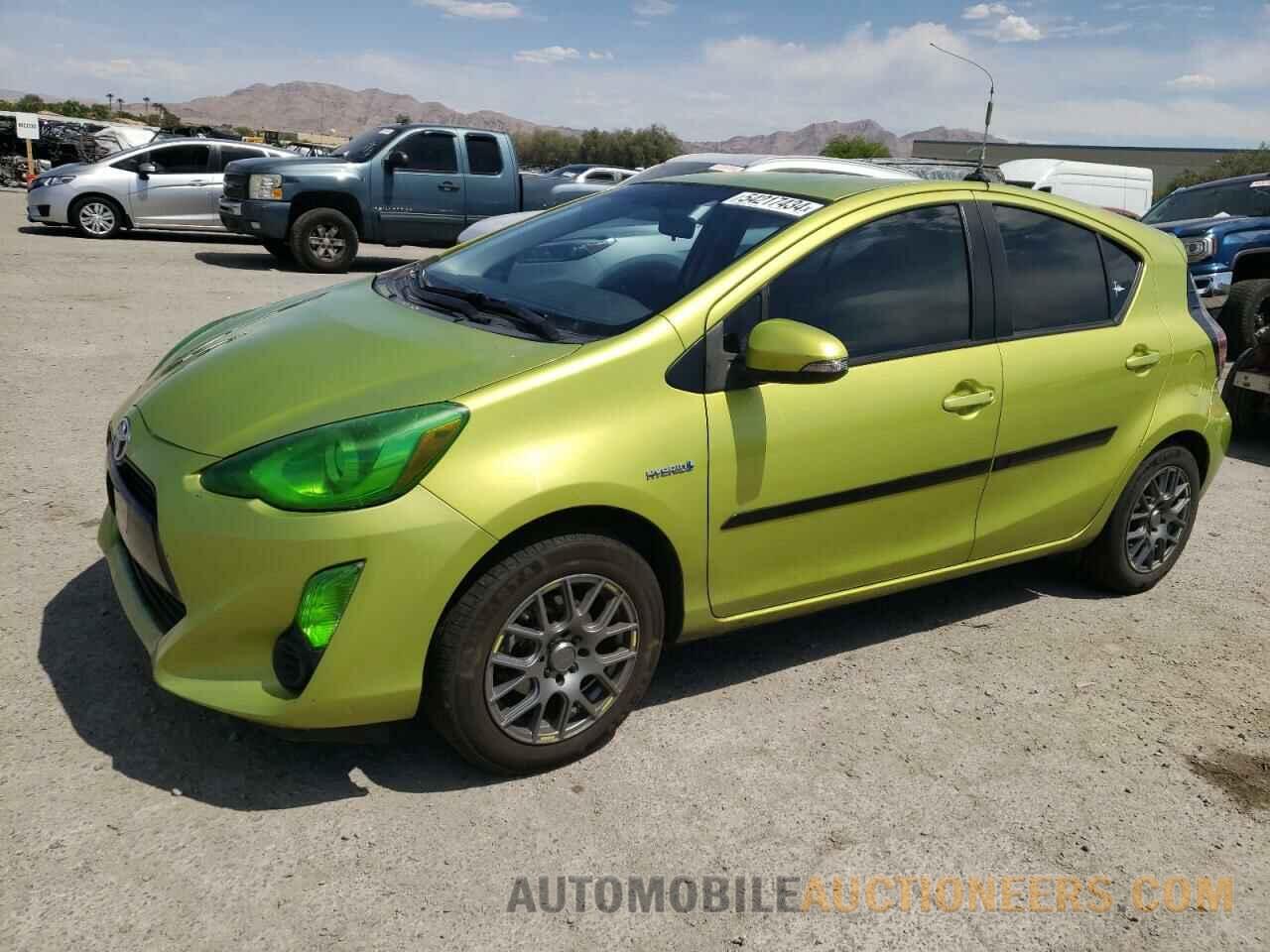 JTDKDTB35F1088987 TOYOTA PRIUS 2015