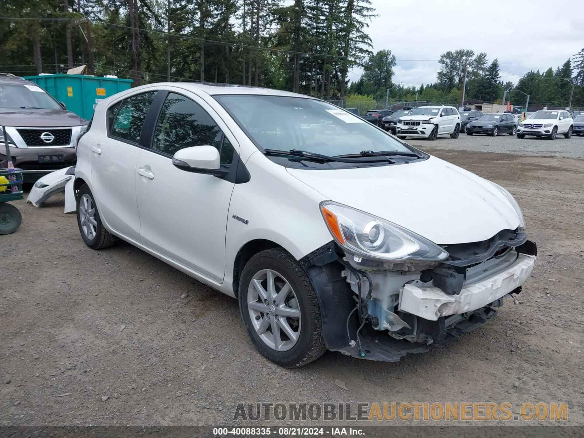 JTDKDTB35F1095390 TOYOTA PRIUS C 2015