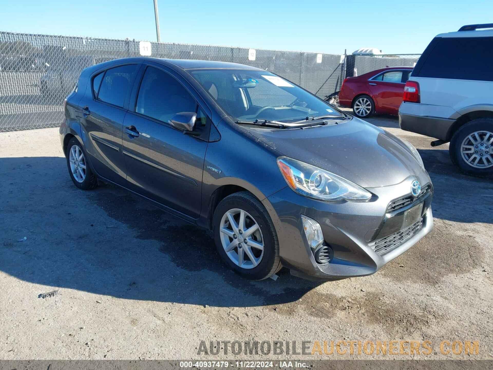 JTDKDTB35F1096474 TOYOTA PRIUS C 2015