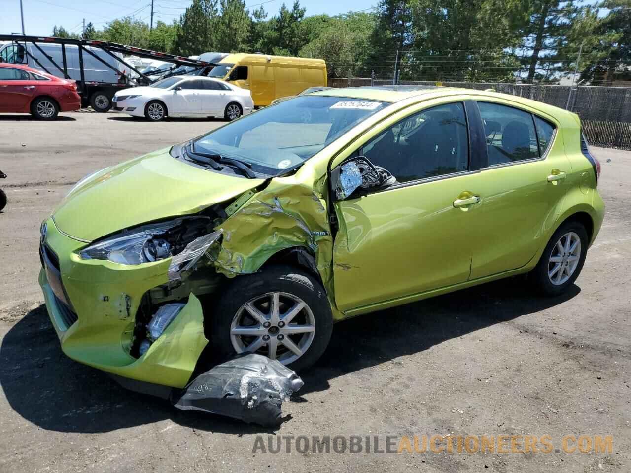 JTDKDTB35F1107019 TOYOTA PRIUS 2015