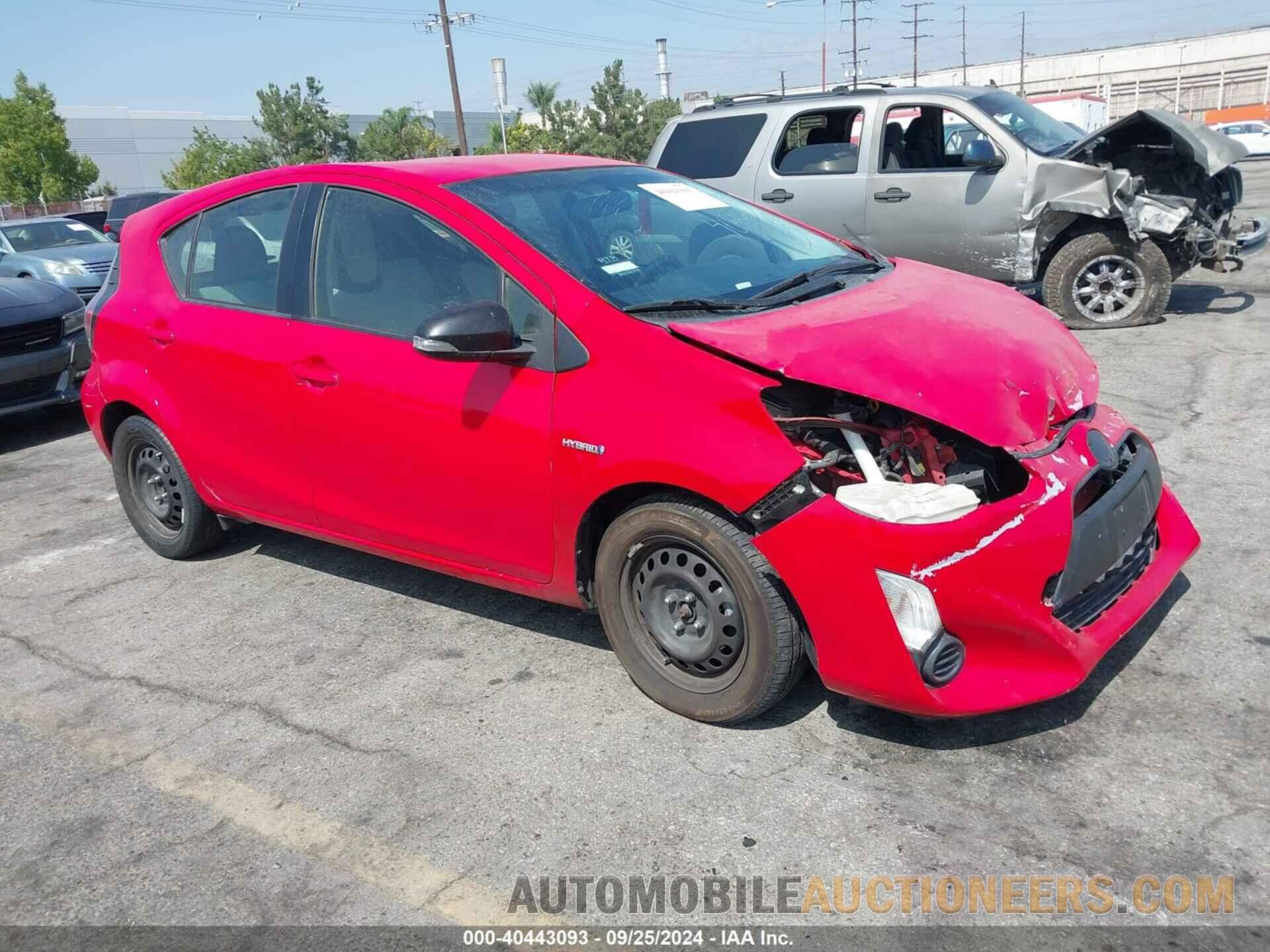 JTDKDTB35F1109952 TOYOTA PRIUS C 2015